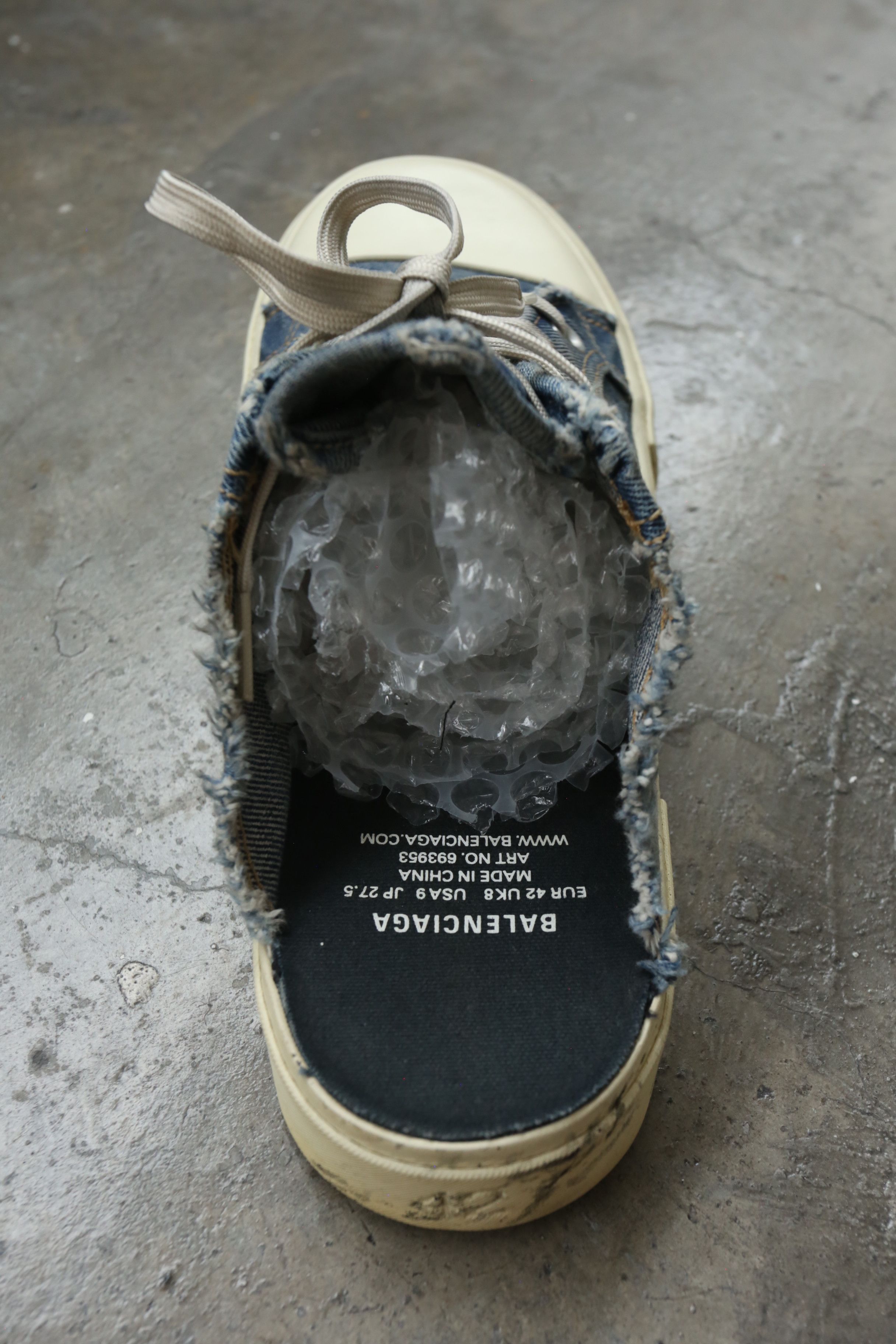 Balenciaga Balenciaga - S/S 23 - Paris Denim Mule Sneakers Size US 9 / EU 42 - 6 Thumbnail