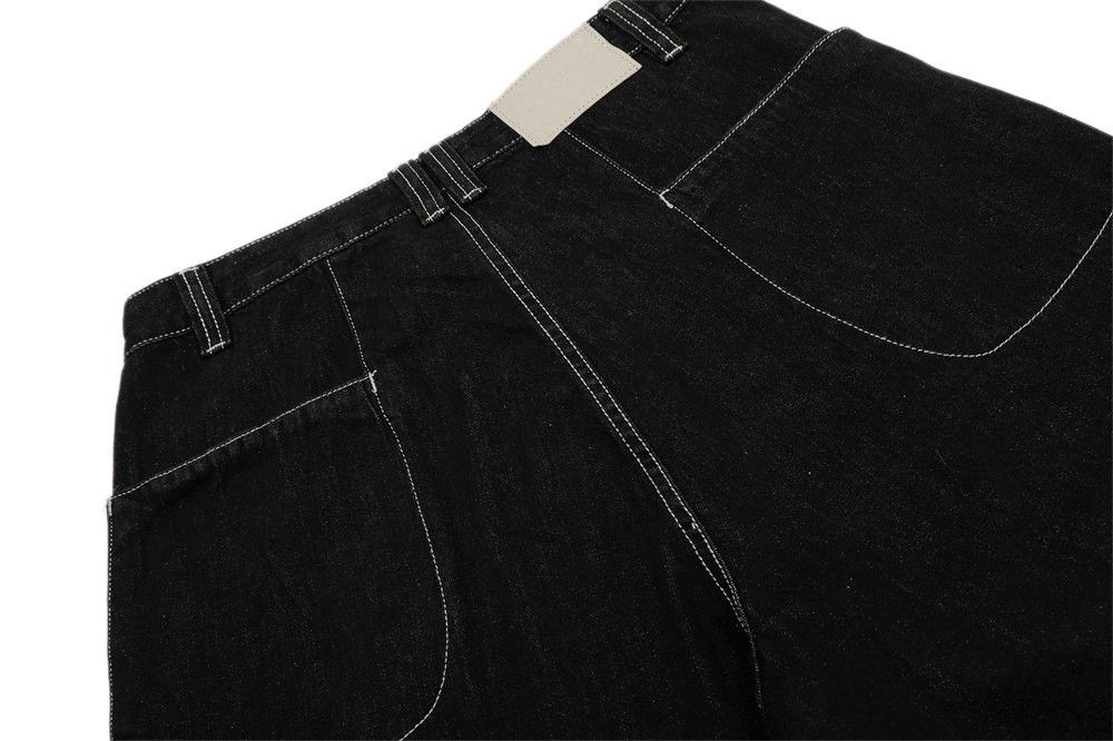 Japanese Brand × Vintage American loose wide-leg men's casual workwear denim shorts Size US 32 / EU 48 - 5 Thumbnail