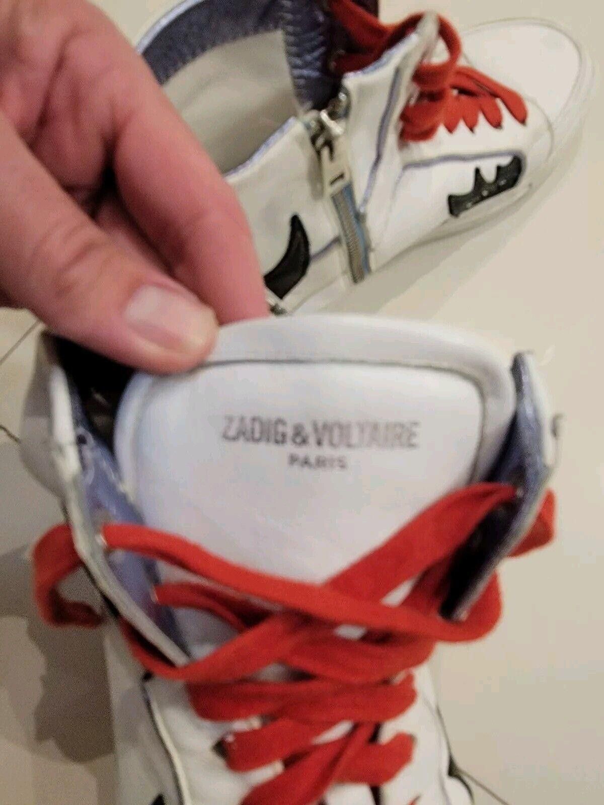 Zadig & Voltaire Zadig & Voltaire - ZV1747 High Flame Men sneakers 44 Size US 10.5 / EU 43-44 - 4 Thumbnail