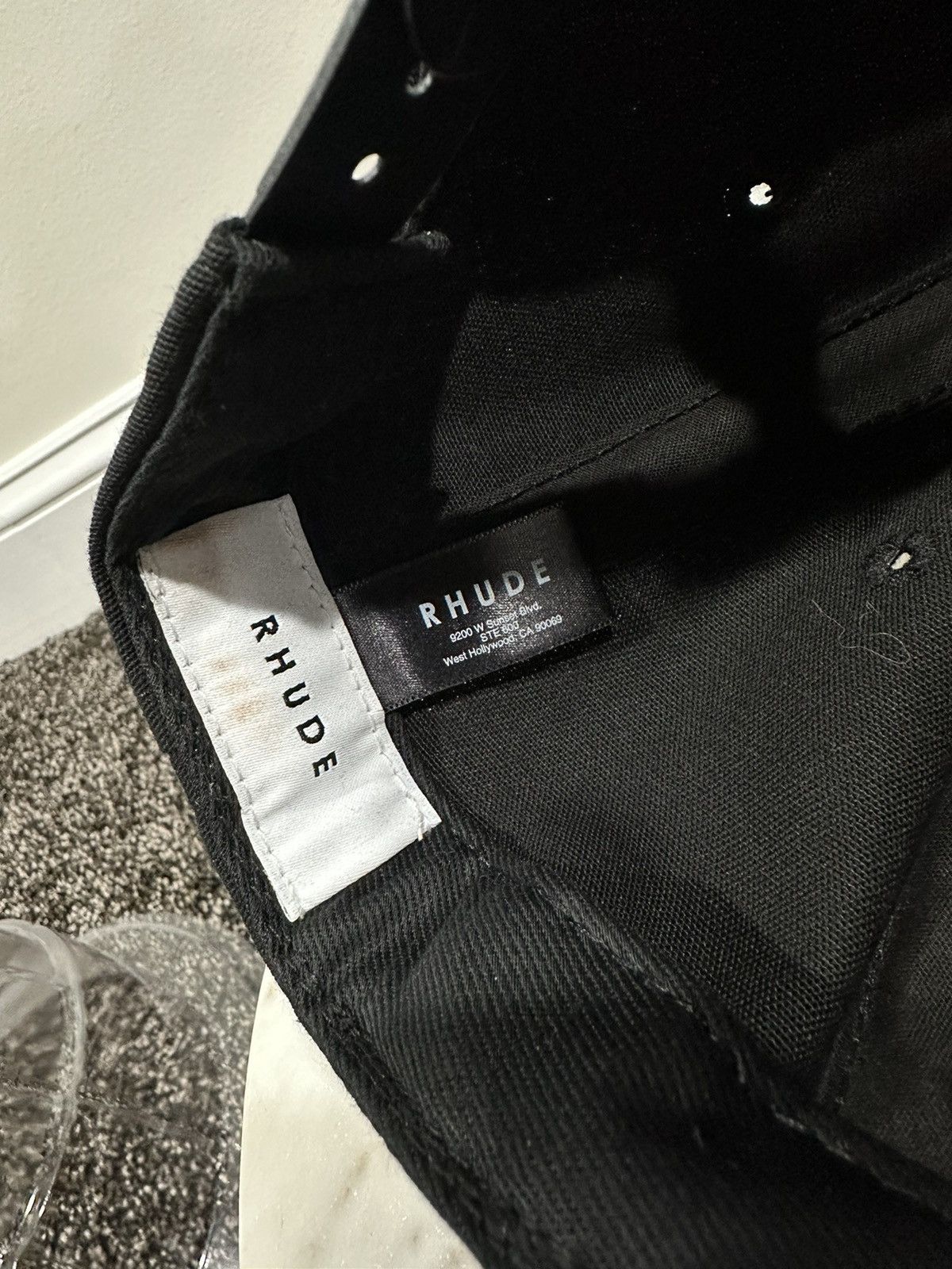 Rhude Rhude Desert Hills Champions Racing 02 Black / Red Hat Size ONE SIZE - 7 Thumbnail