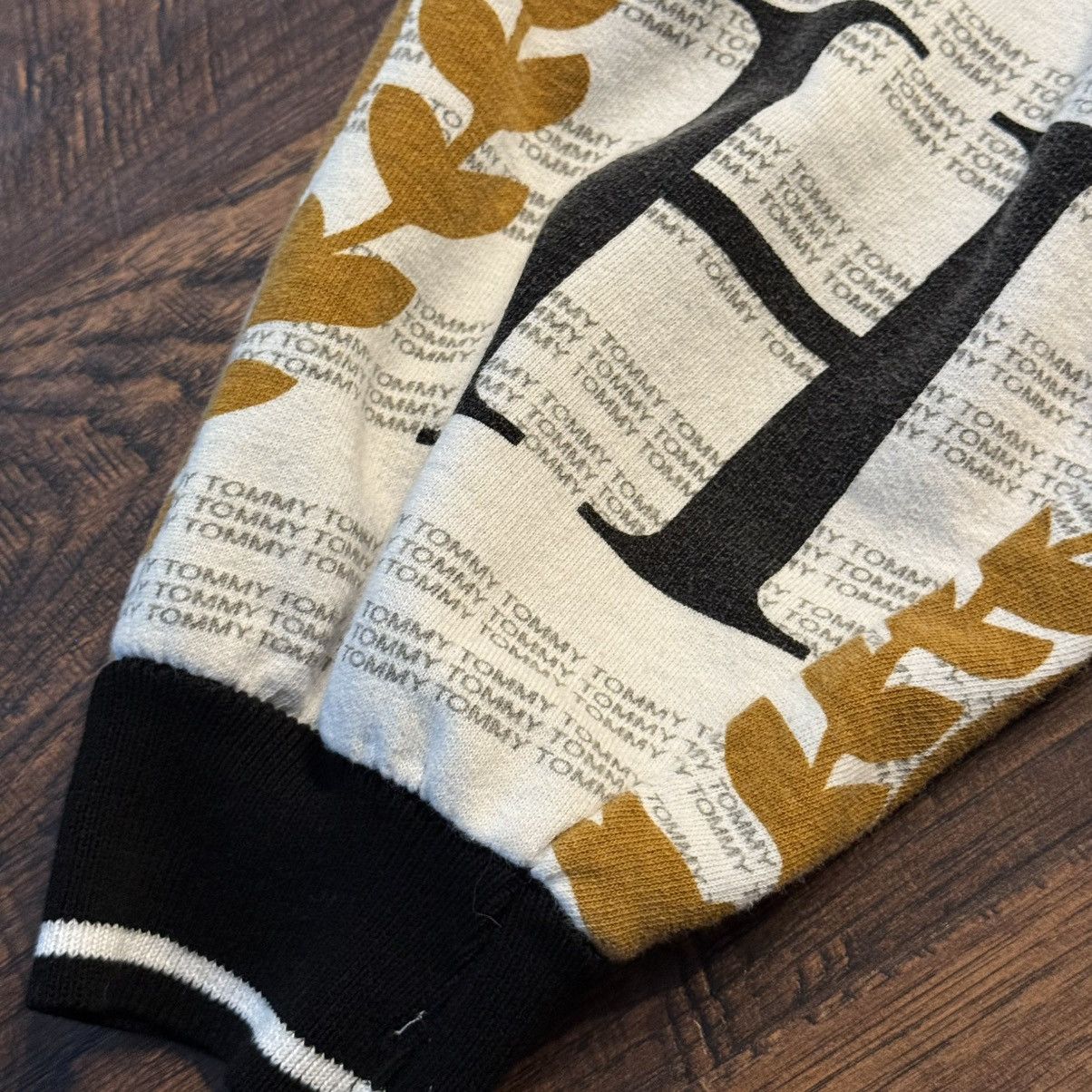 Tommy Hilfiger Tommy Hilfiger Vintage Rugby Long Sleeve Monogram Size US L / EU 52-54 / 3 - 8 Thumbnail