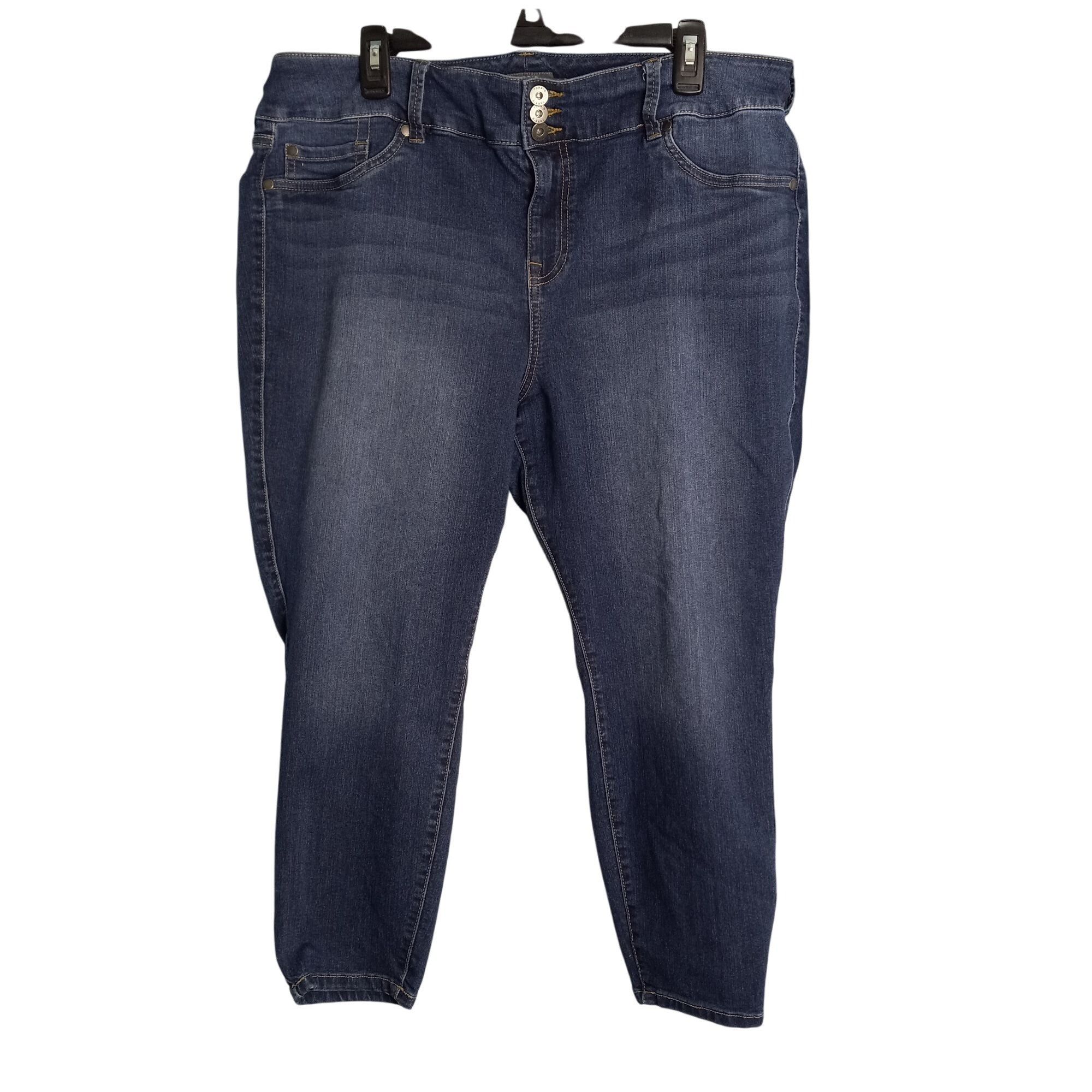 Torrid Torrid Size 22 xs extra short Jegging Womens Denim Blue Jean Size 40" / US 18 - 1 Thumbnail
