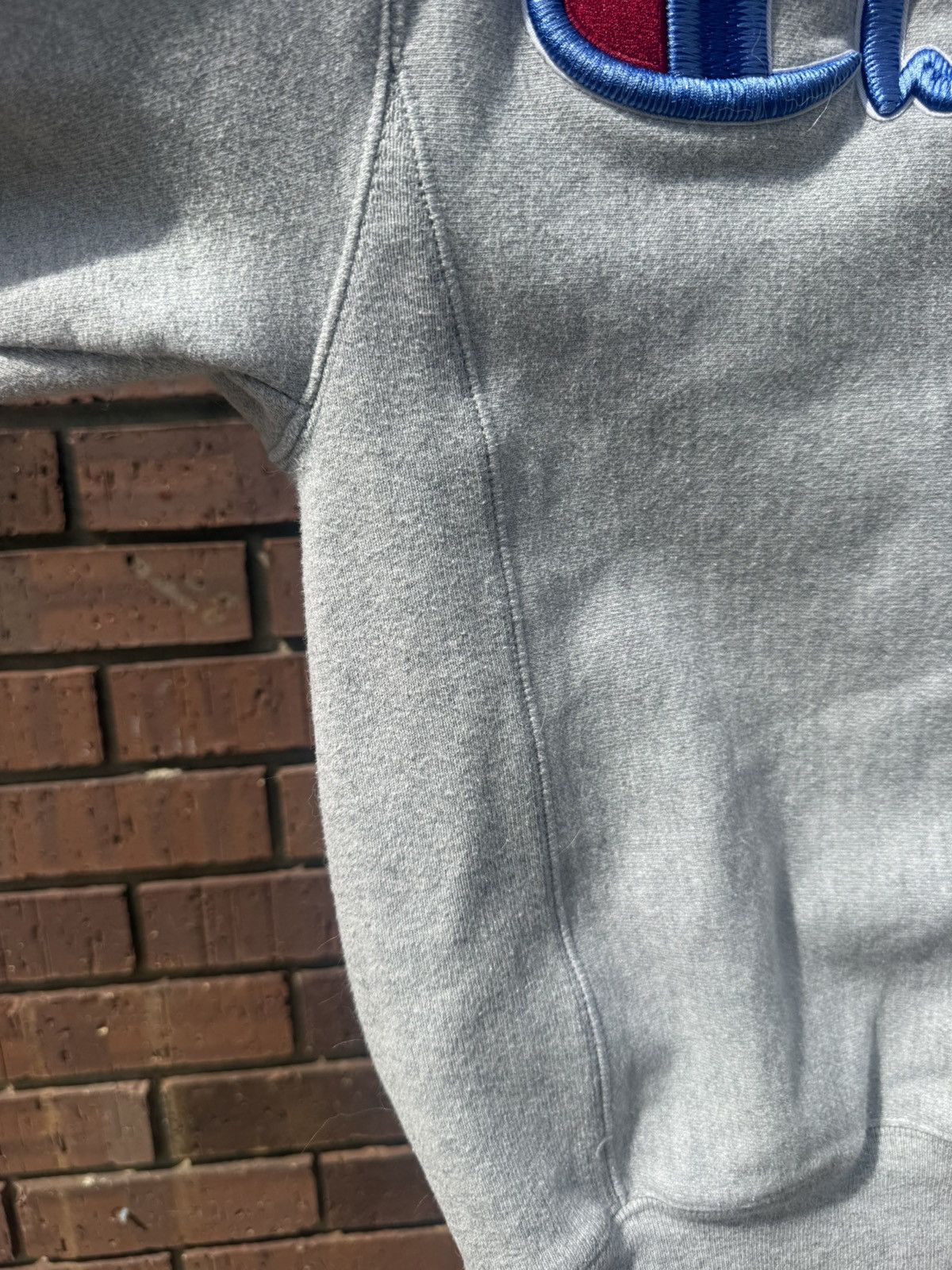 Champion Retro Champion Crewneck Sweatshirt Gray Reverse Weave 3-D Size US XS / EU 42 / 0 - 7 Thumbnail
