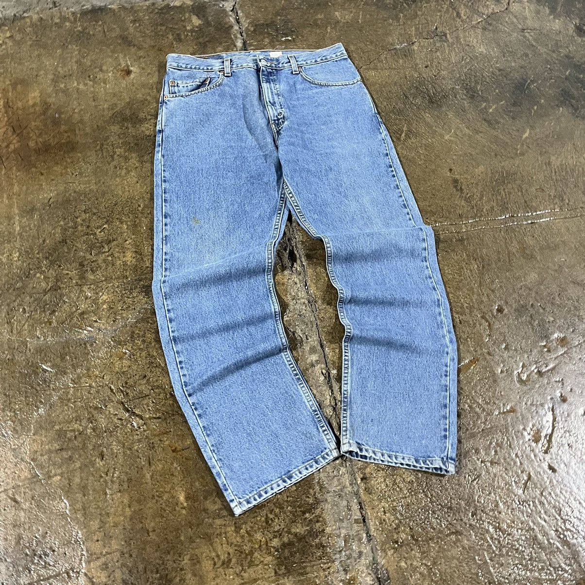 Levi's × Vintage Crazy Vintage 90s Levi's 505 Faded Essential Skater Jeans Size US 34 / EU 50 - 6 Thumbnail
