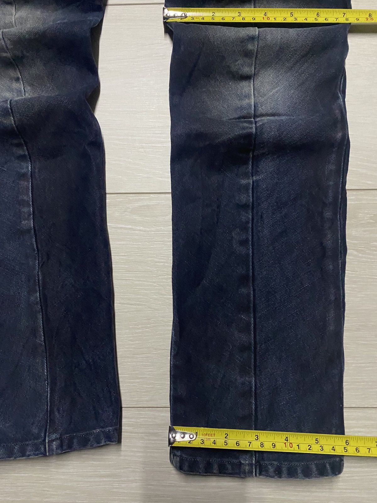 Vintage Diesel Black Gold Distressed Slim Skinny Fit Pants