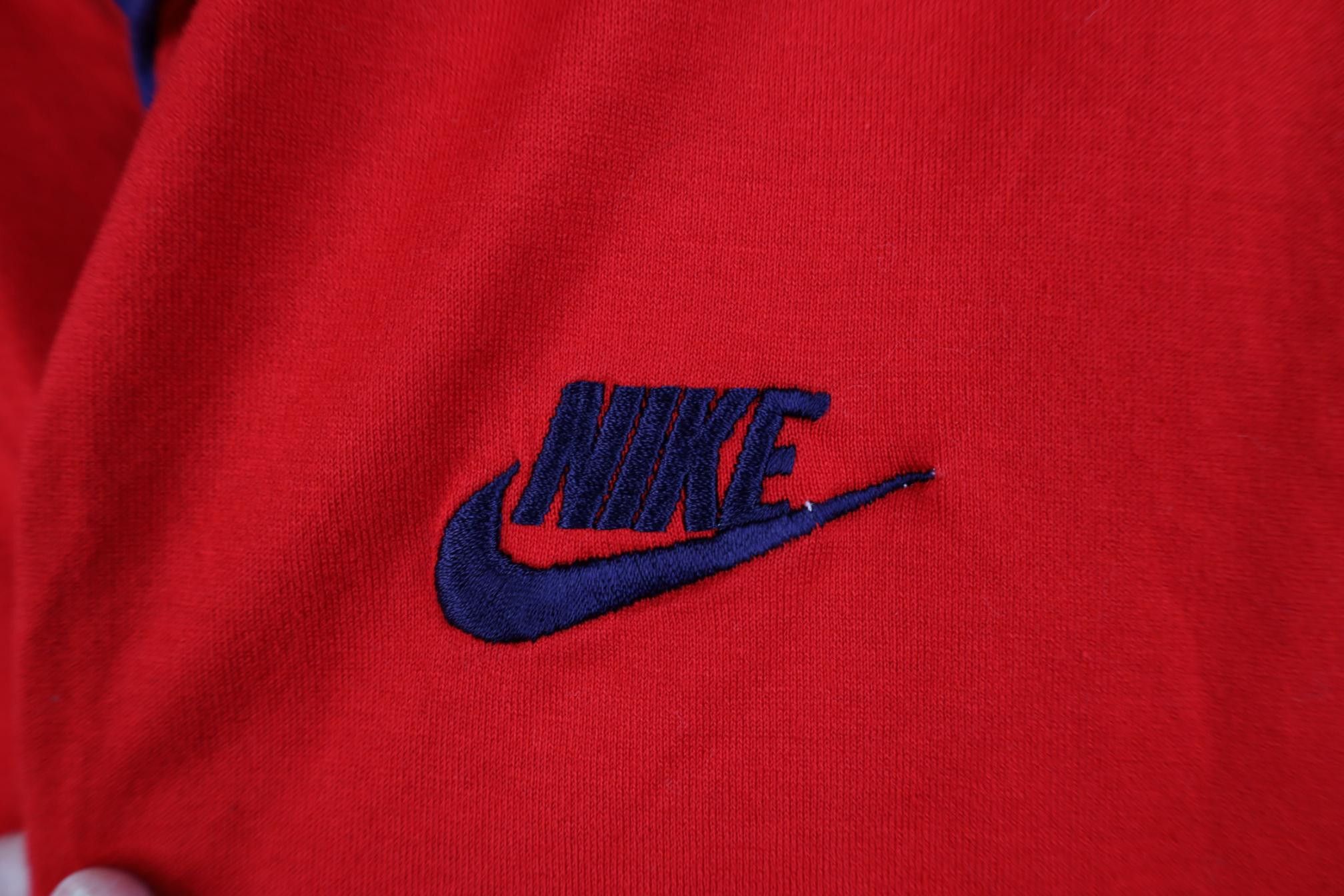 Nike Vintage 80s 90s Nike Swoosh Collared Golf Polo Shirt USA Size US XL / EU 56 / 4 - 4 Thumbnail