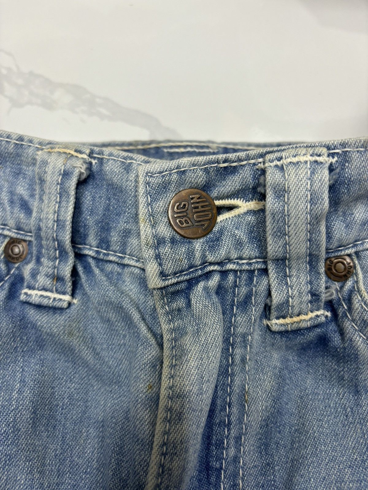 Big John × Carhartt RARE VINTAGE BIG JOHN ACID WASH CARPENTER PANTS Size US 26 / EU 42 - 9 Thumbnail