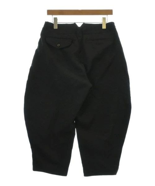 Comme des Garcons Homme Plus Cropped Pants Polyester Plain Zipper Sarouel Pattern Black Size US 30 / EU 46 - 2 Thumbnail
