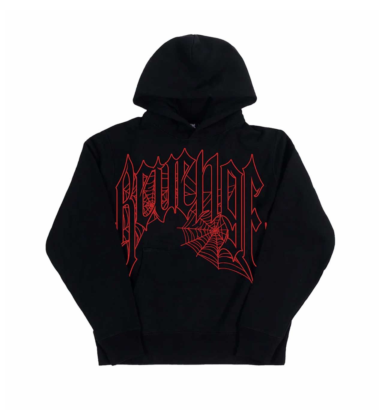 Revenge Web Cross Black Hoodie Size US L / EU 52-54 / 3 - 1 Thumbnail