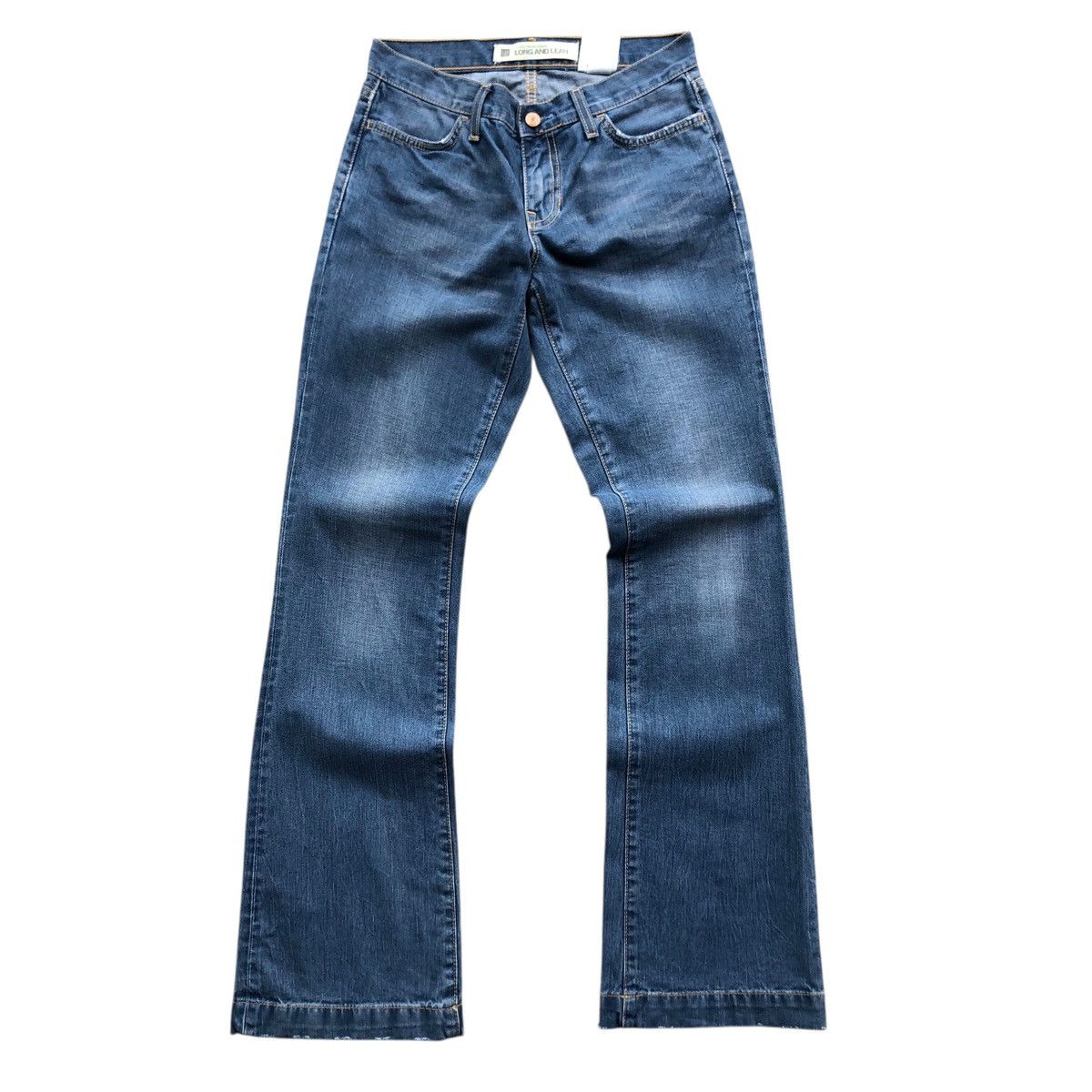 Japanese Brand Japanese GAP long and lean flare denim Size US 27 - 1 Thumbnail