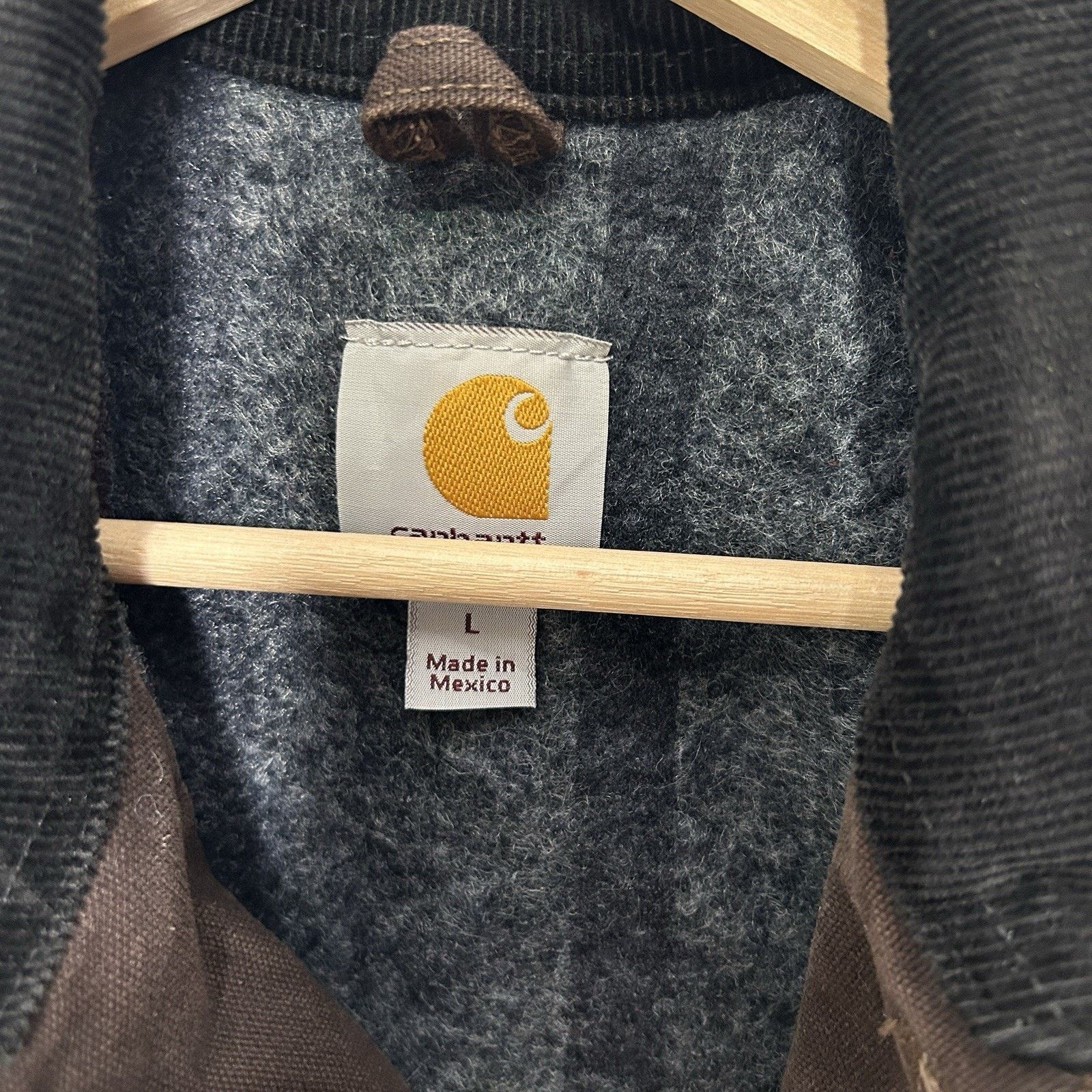 Carhartt Vintage Carhartt Blanket-Lined Chore Coat “Dark Brown” C02 Size US L / EU 52-54 / 3 - 7 Thumbnail