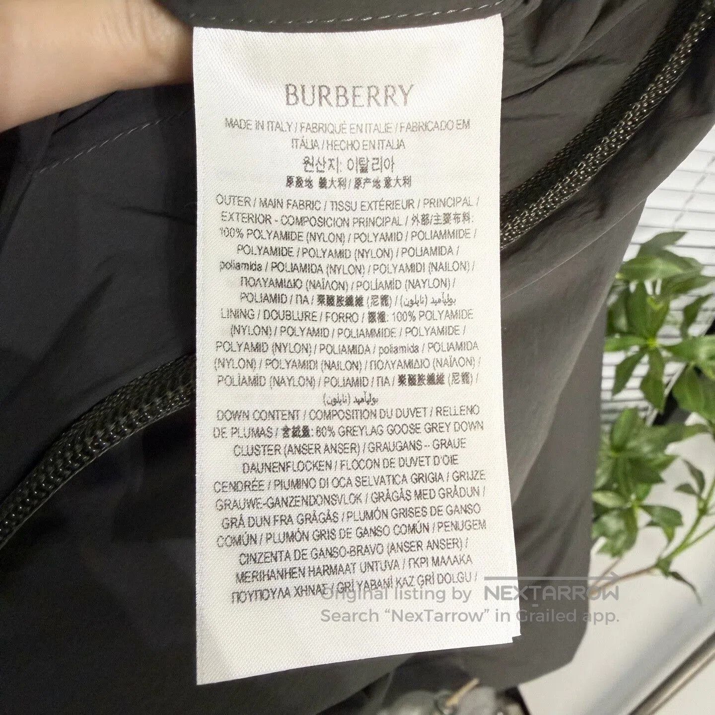 Burberry burberry puffy down jacket with embroidery. Size US L / EU 52-54 / 3 - 3 Thumbnail