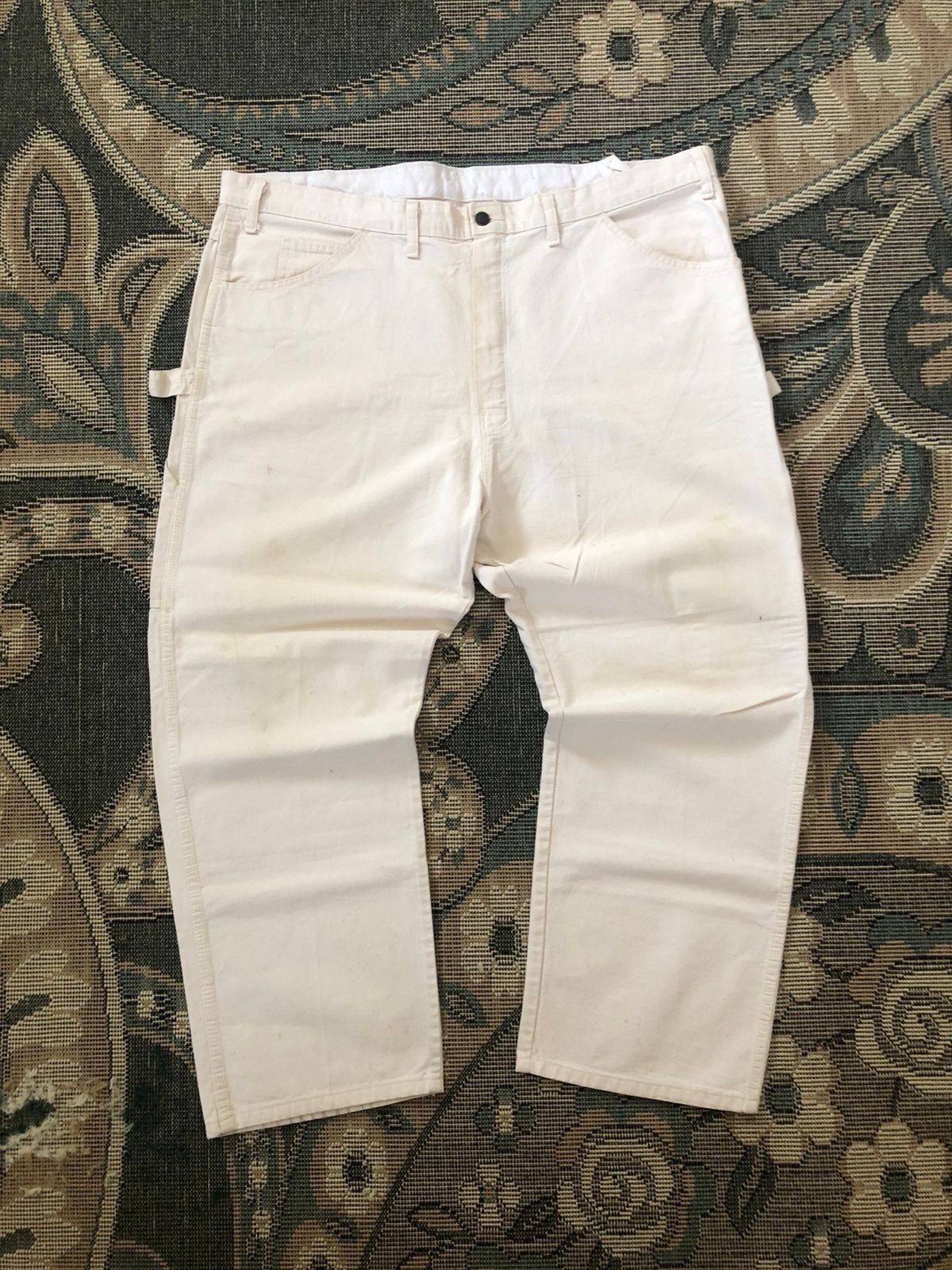 Dickies Pants dickies white trouser 00's Size US 44 / EU 60 - 2 Thumbnail