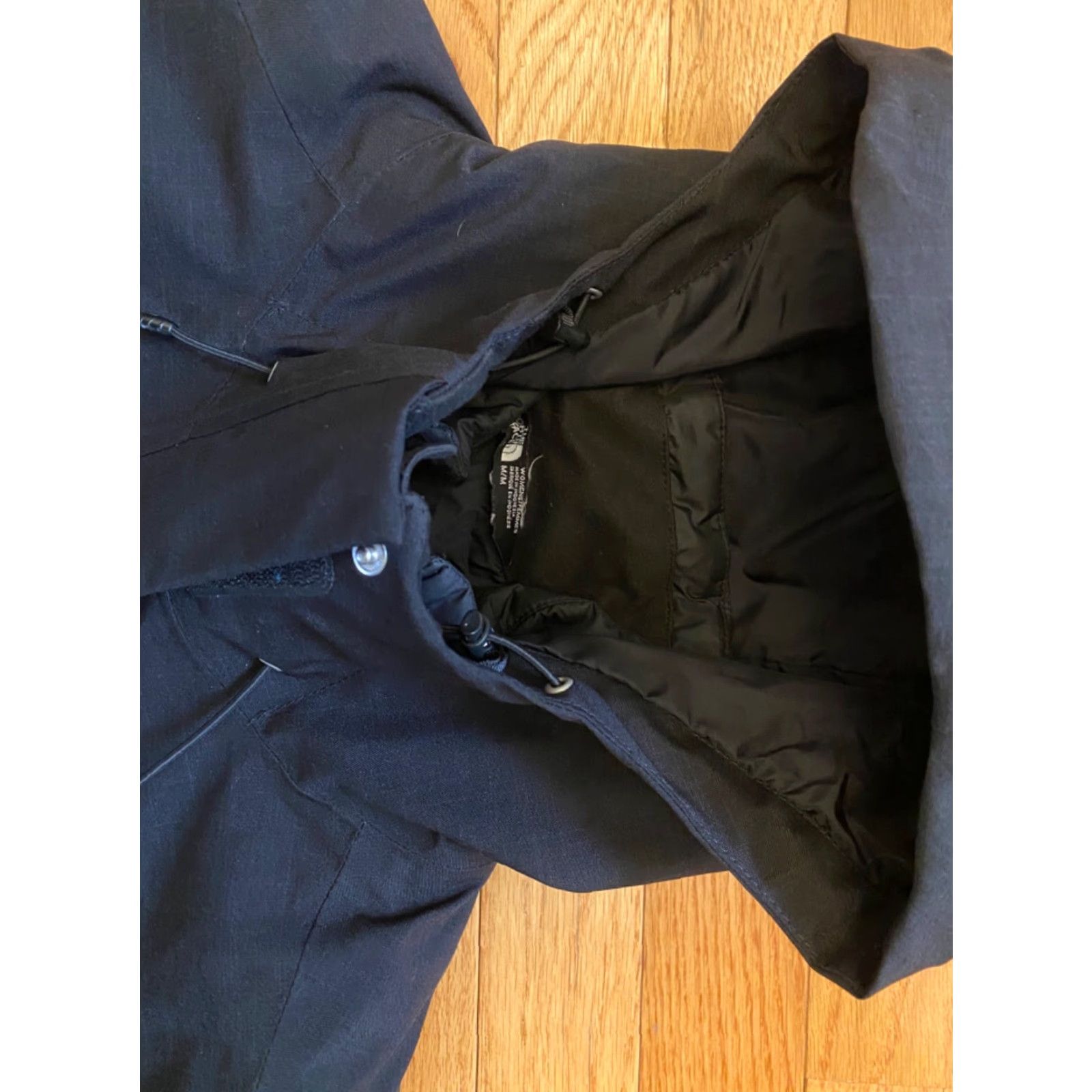 The North Face The North Face Women's Dryvent Jacket Black Hooded Lined Liner Size Medium Size M / US 6-8 / IT 42-44 - 3 Thumbnail