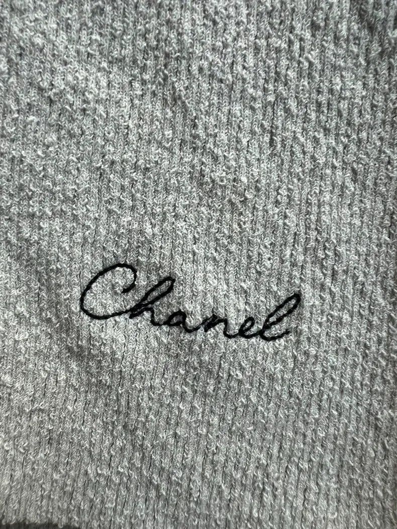 Chanel Chanel 25c silver tie-out T-shirt Size XXS / US 00 / IT 34 - 2 Thumbnail