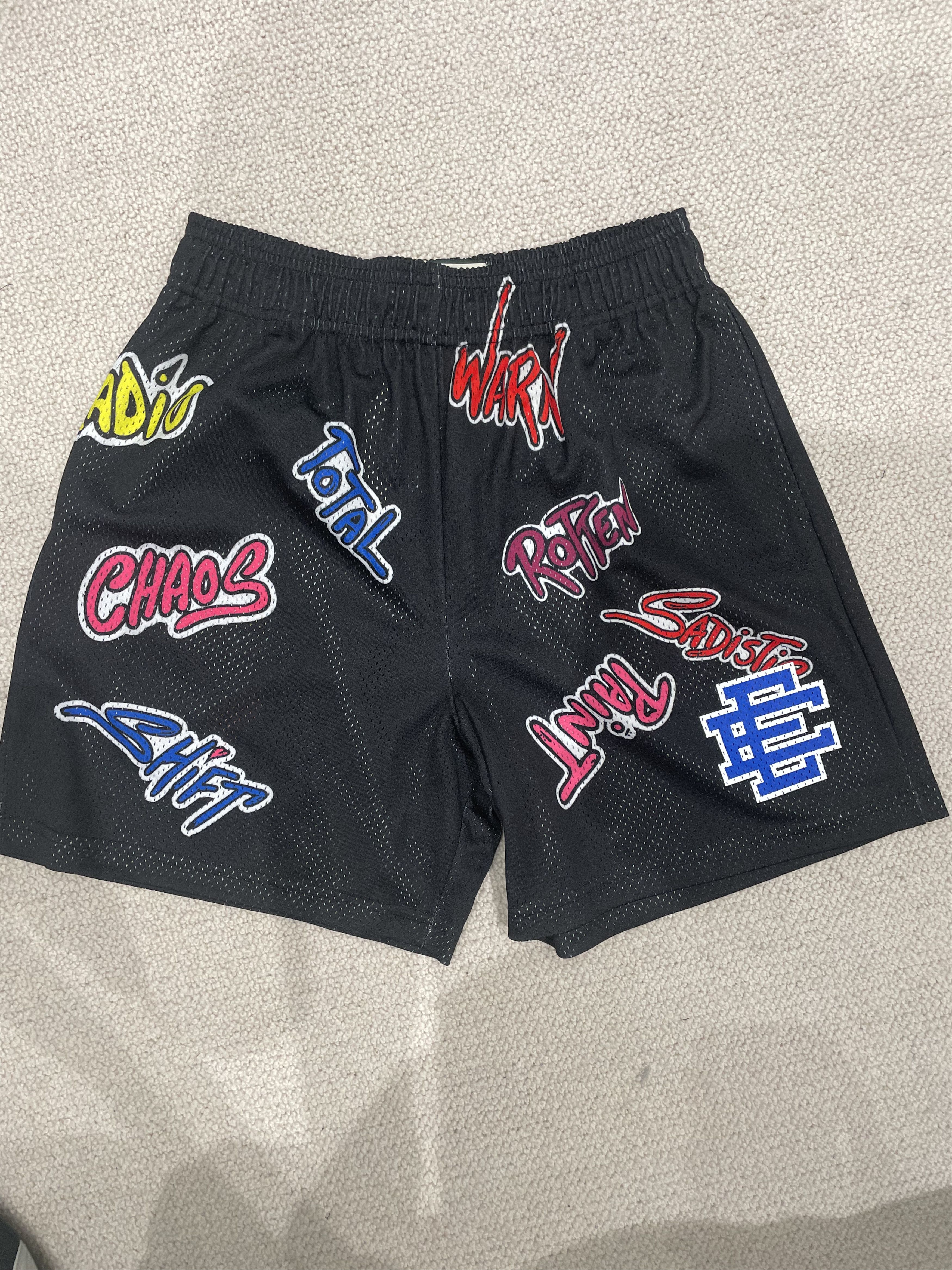 Eric Emanuel Matty Boy Eric Emanuel Black Shorts Size US 32 / EU 48 - 3 Thumbnail