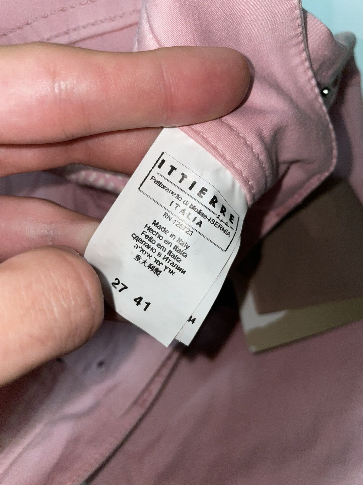 Japanese Brand × John Galliano John Galliano avantgarde pink jeans Size 27" / US 4 / IT 40 - 12 Thumbnail