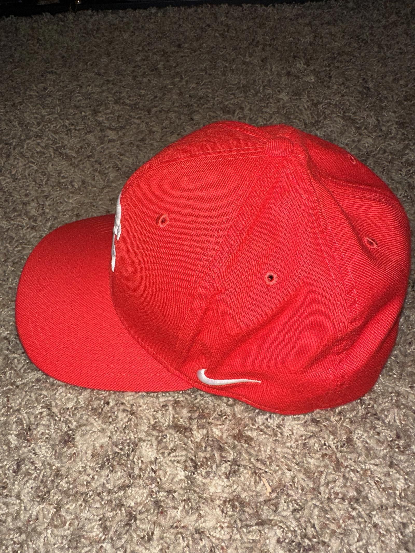 Nike Nike Men’s Perfect Game PG Lettering Red SnapBack Size ONE SIZE - 2 Thumbnail