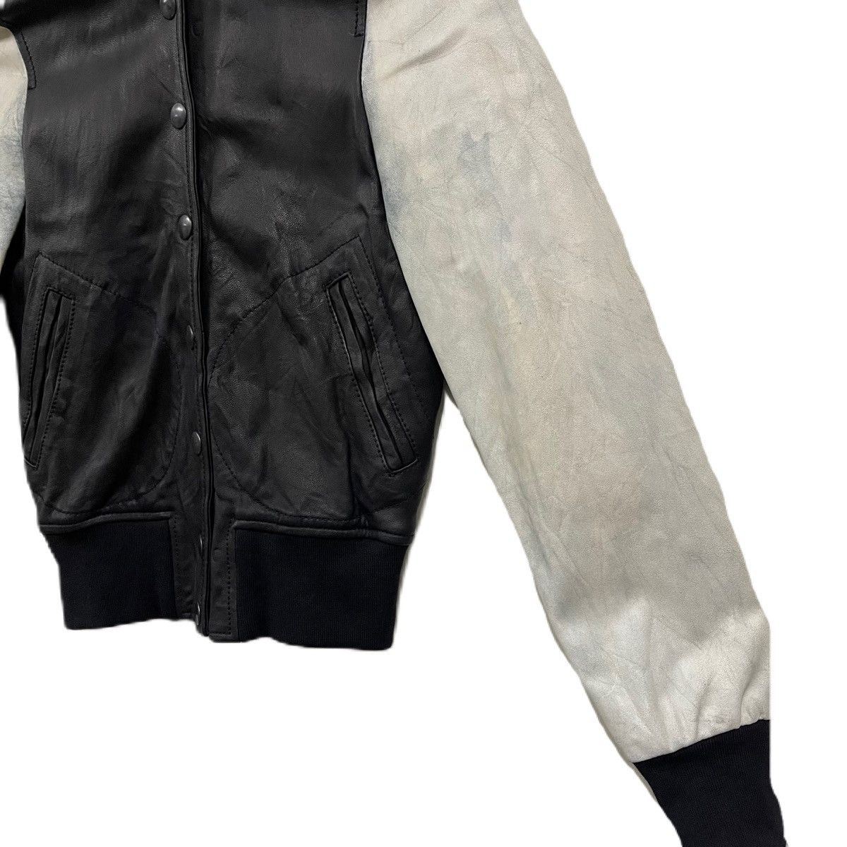 R13 R13 marimoto leather raglan varsity jacket Size XS / US 0-2 / IT 36-38 - 7 Thumbnail