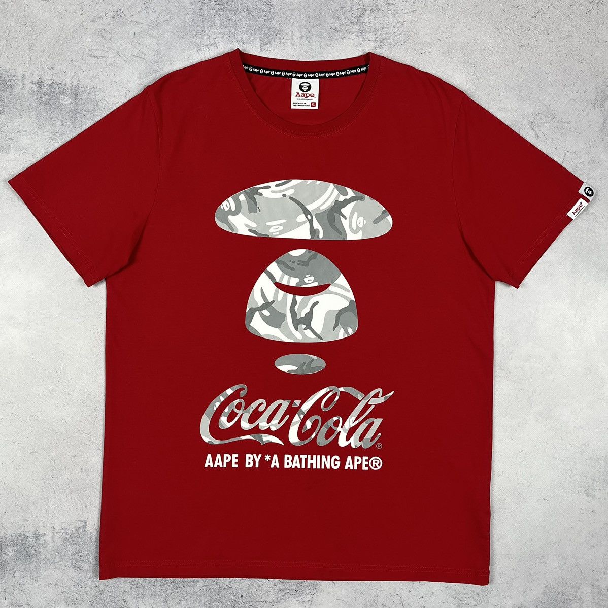 Aape BAPE A Bathing APE x Coca Cola big logo tee Size US L / EU 52-54 / 3 - 2 Thumbnail