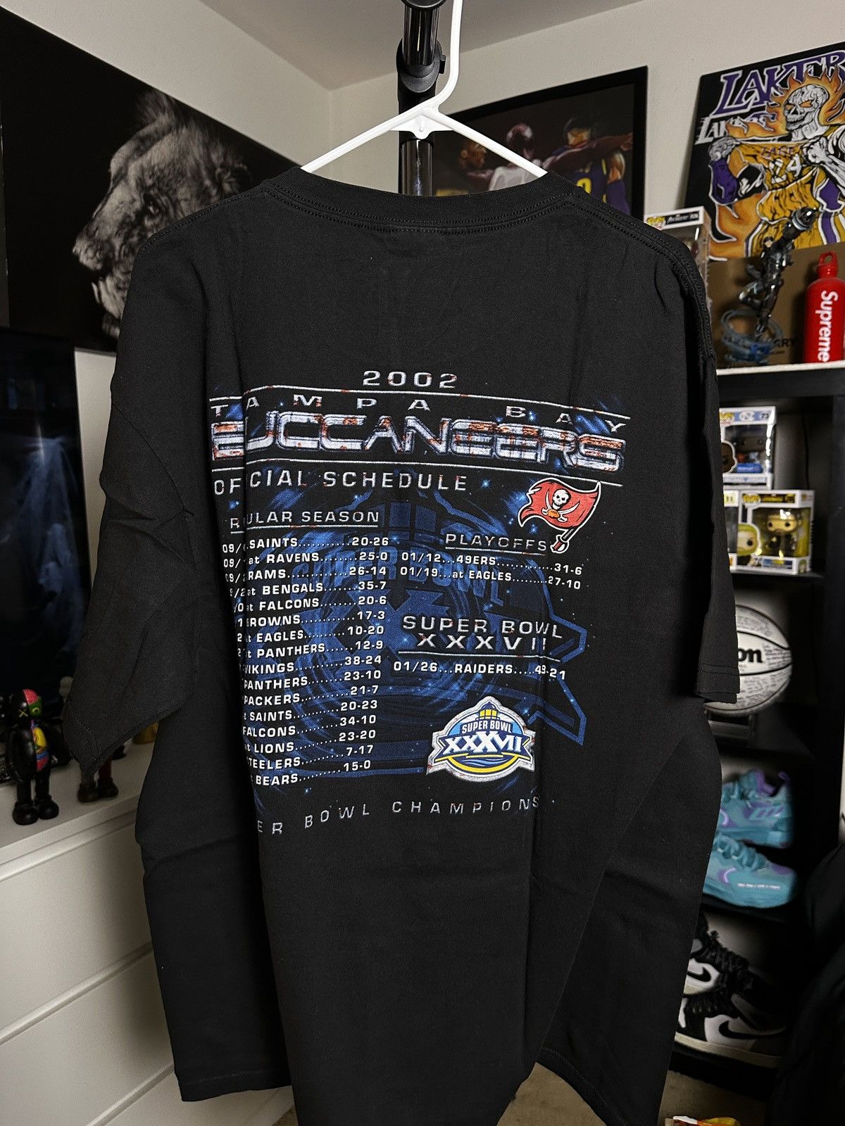 Vintage Vintage NFL Superbowl Tee🔥 Size US XL / EU 56 / 4 - 5 Thumbnail