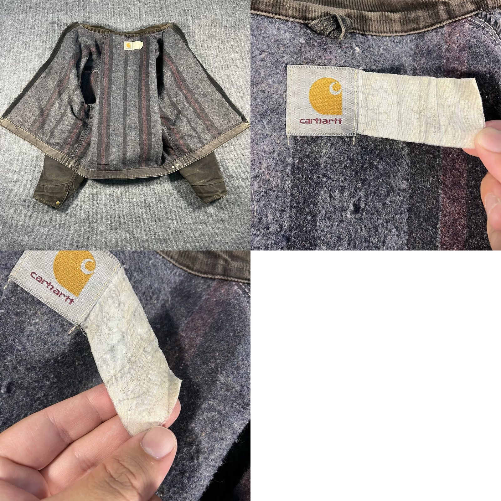 Carhartt VINTAGE Carhartt Blanket Button Up Chore Barn Workwear Jacket CO1 BRN 44 Large Size US M / EU 48-50 / 2 - 9 Thumbnail