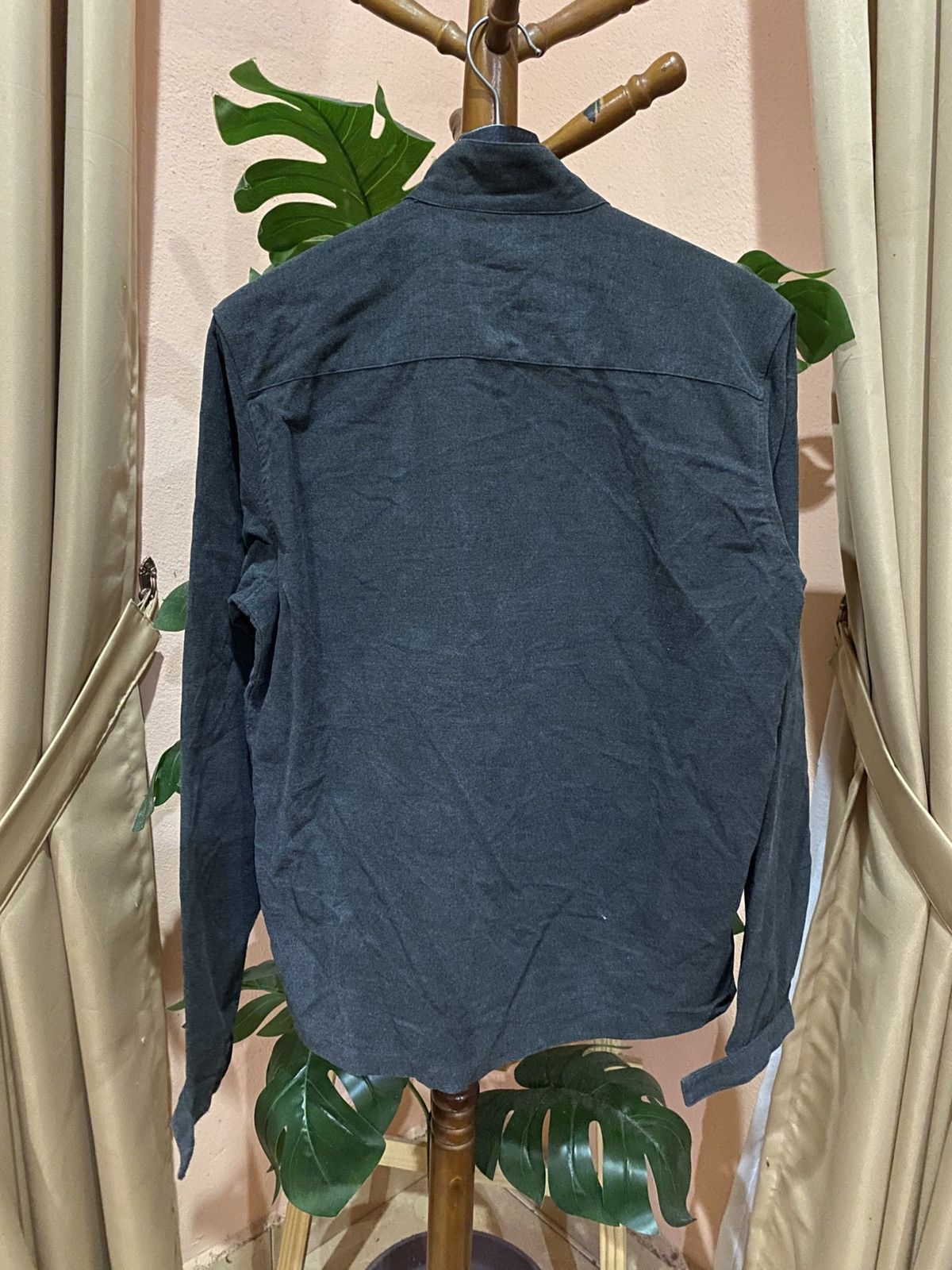 Tornado Mart Tornado Mart Minimalist Black High-Neck Jacket - Modern Size US M / EU 48-50 / 2 - 5 Thumbnail