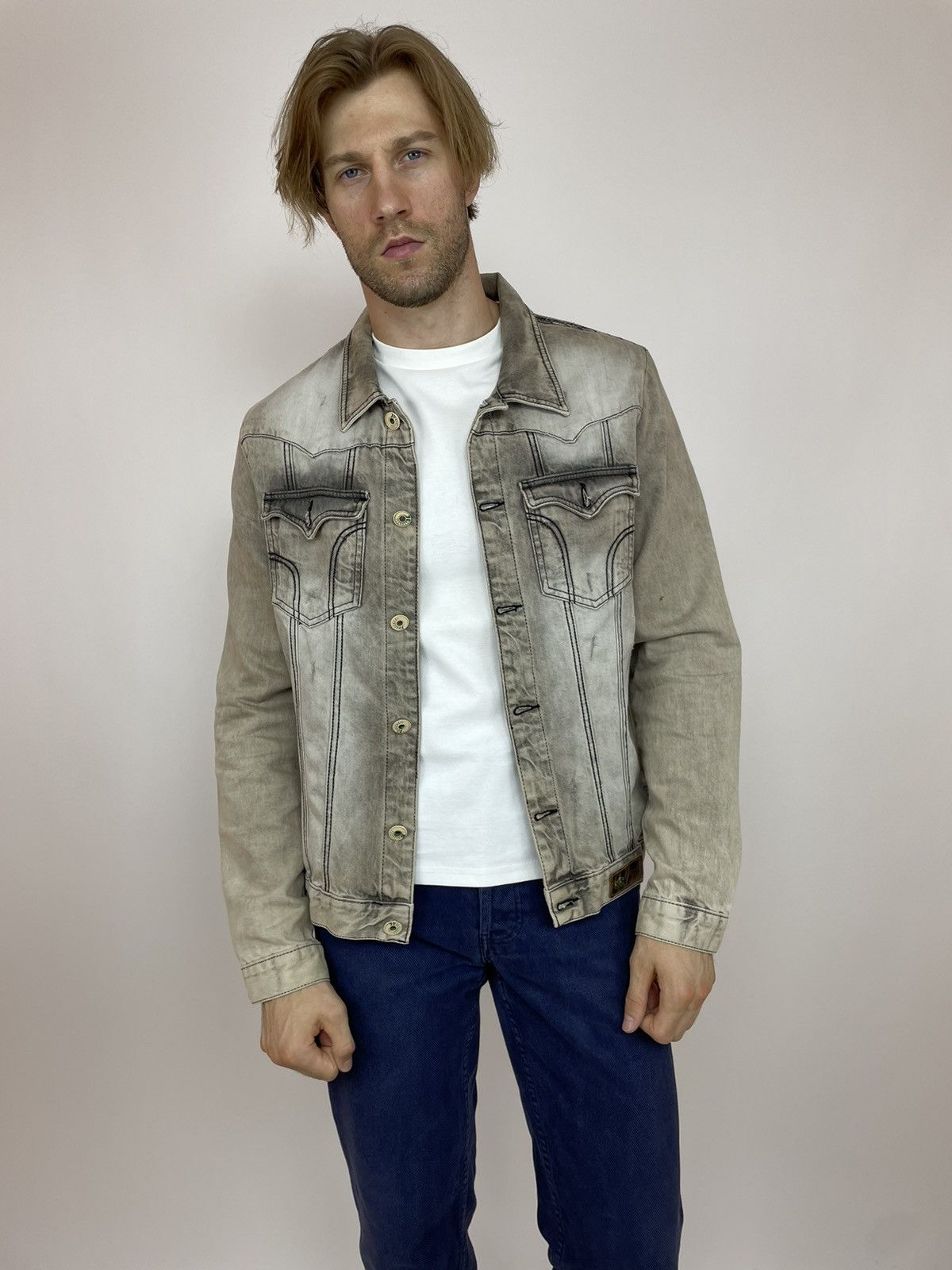Other PASCUCCI DENIM JACKET MENS SIZE 2XL Size US XXL / EU 58 / 5 - 4 Thumbnail