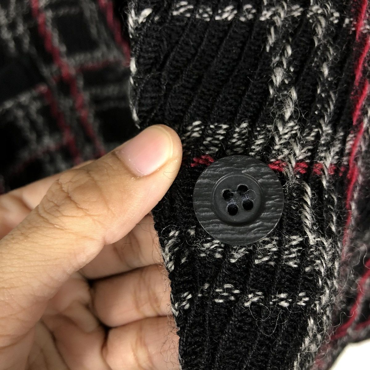 Japanese Brand × Vintage 📌VINTAGE WOOL CARDIGAN JACKET EMANUEL UNGARO ISSEY MIYAKE Size US M / EU 48-50 / 2 - 17 Thumbnail
