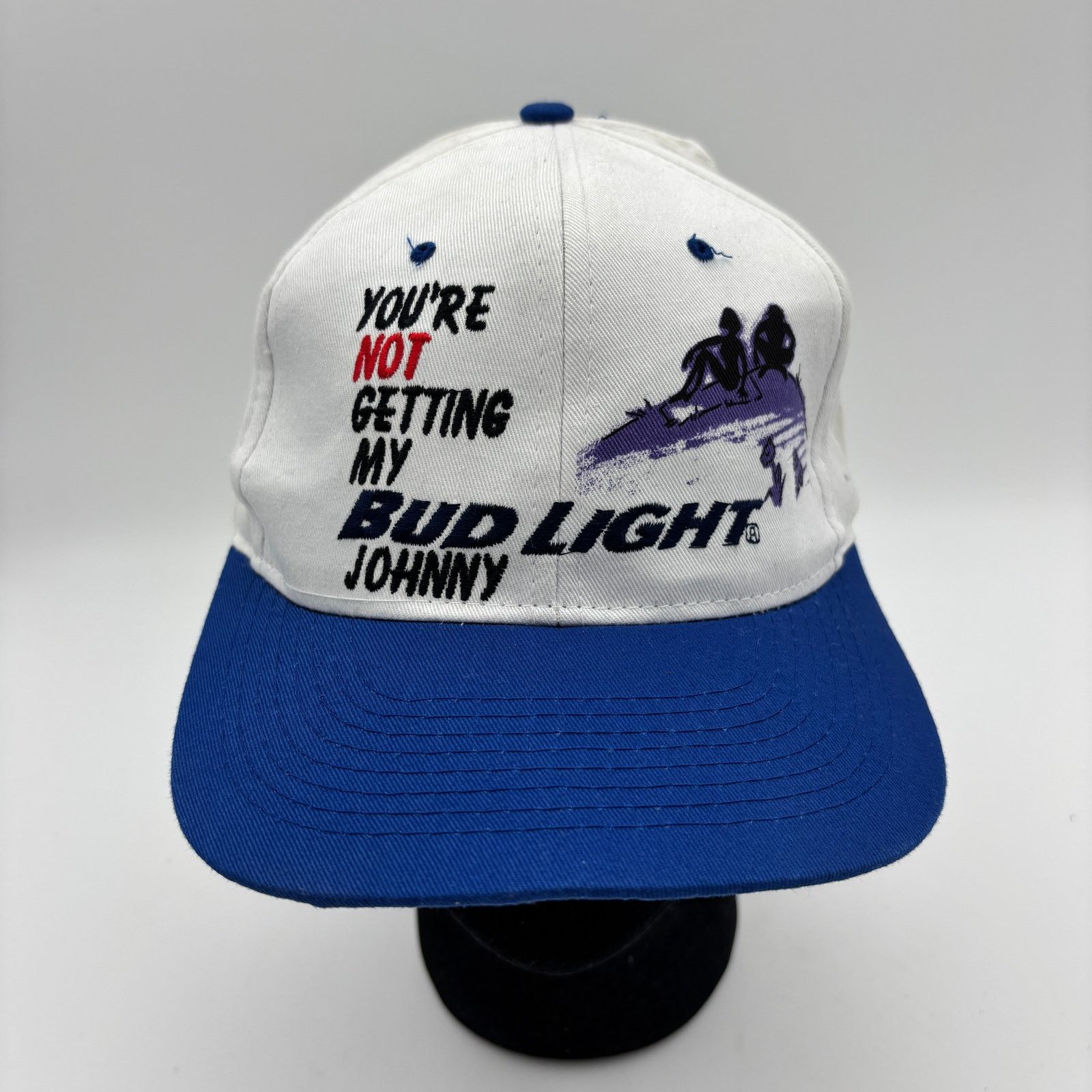 Vintage Rare Vintage 1995 Bud Light You're Not Getting My Bud Hat Size ONE SIZE - 2 Thumbnail