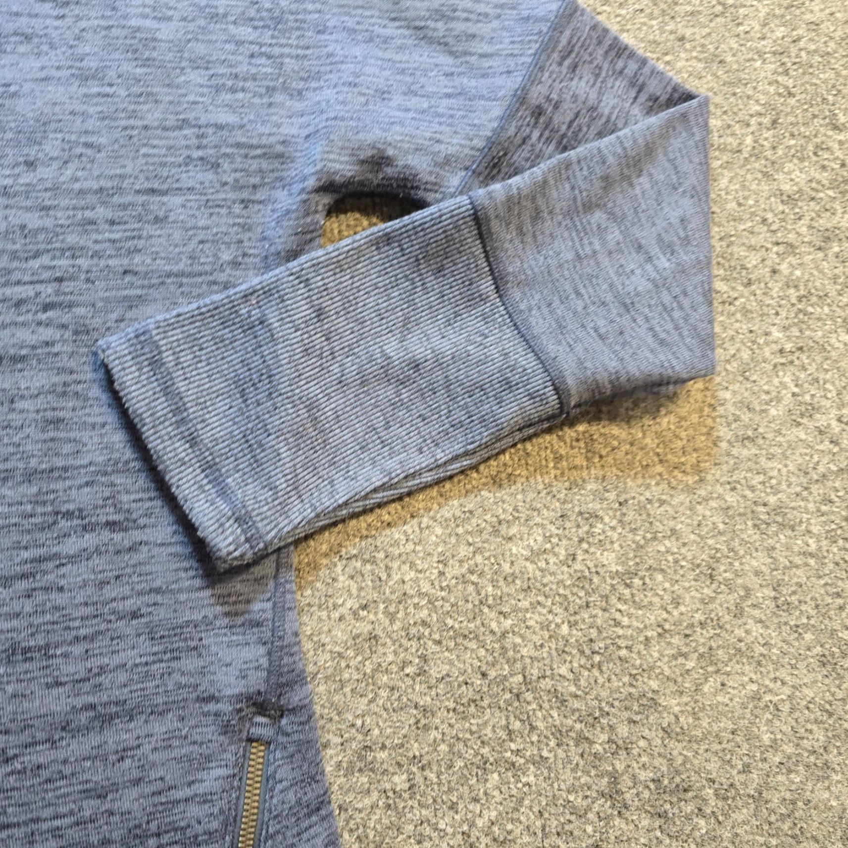 Athleta Athleta Top Women Size Small Blue Sweatshirt Zippers Long Sleeve Stretch Casual Size S / US 4 / IT 40 - 3 Thumbnail
