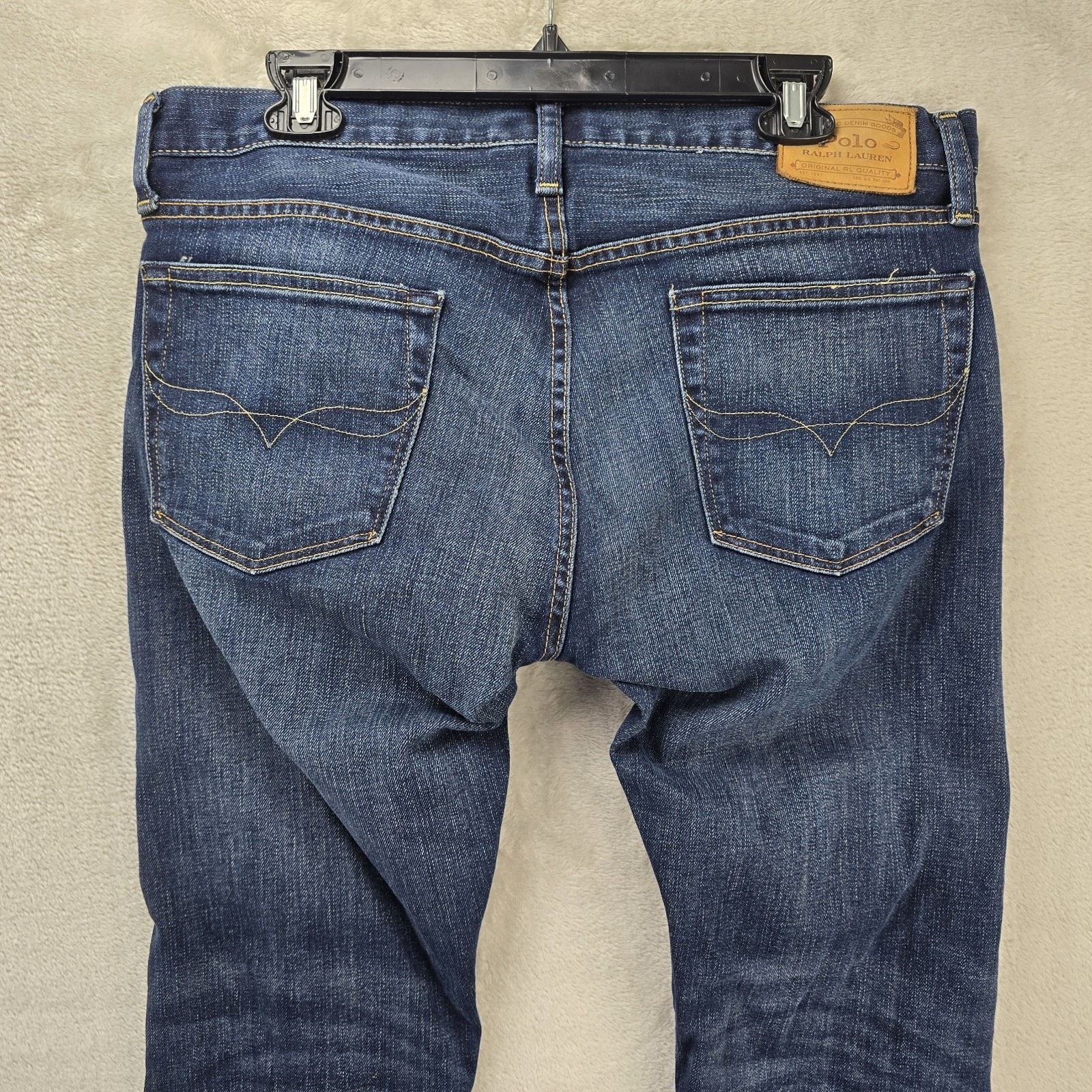 Polo Ralph Lauren Polo Ralph Lauren Jeans 33x30 Fit 34x29 Varick Slim Straight Size US 33 - 10 Thumbnail
