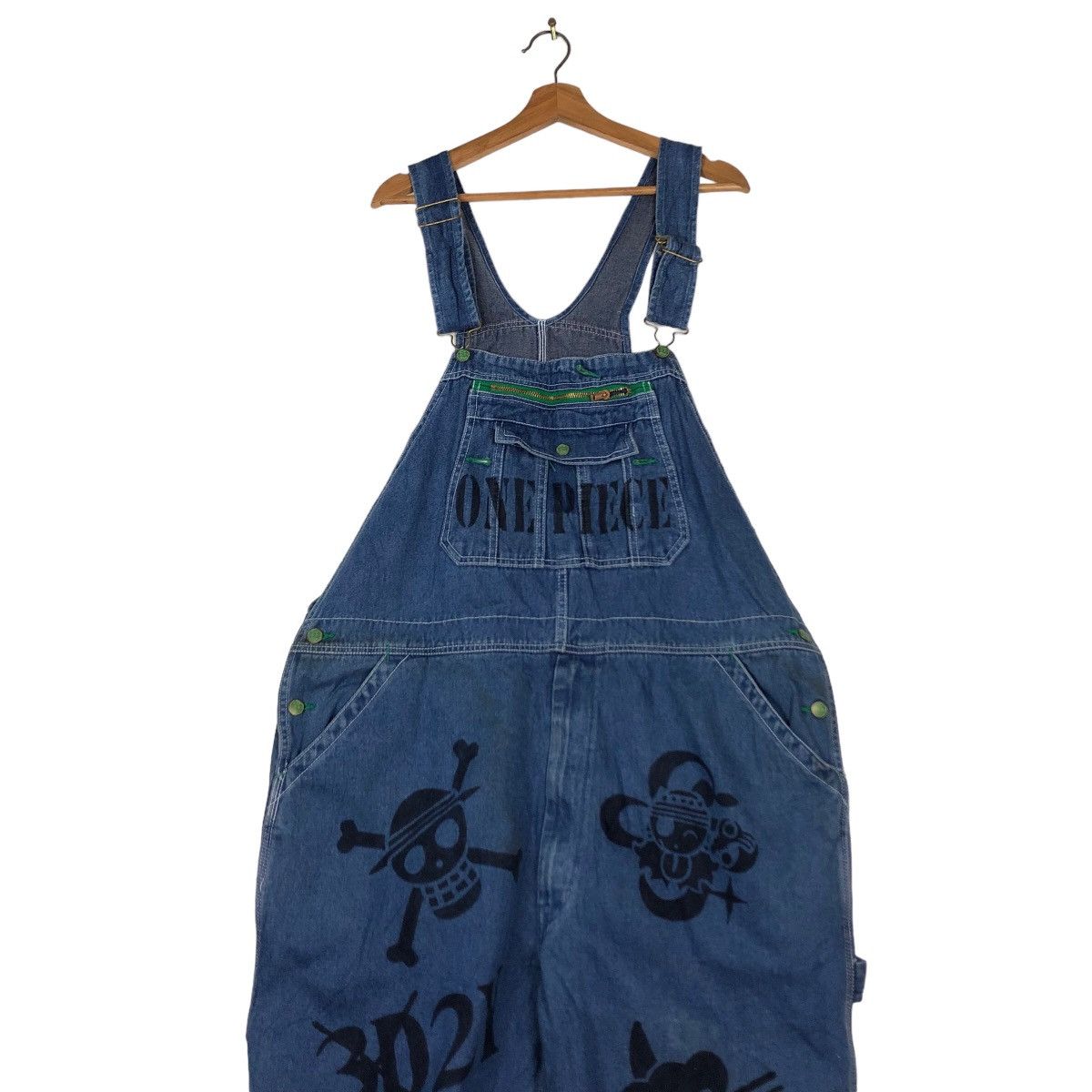 Japanese Brand 🔥Vintage Denim Overall Worker Liberty One Piece Design Size US 44 / EU 60 - 4 Thumbnail