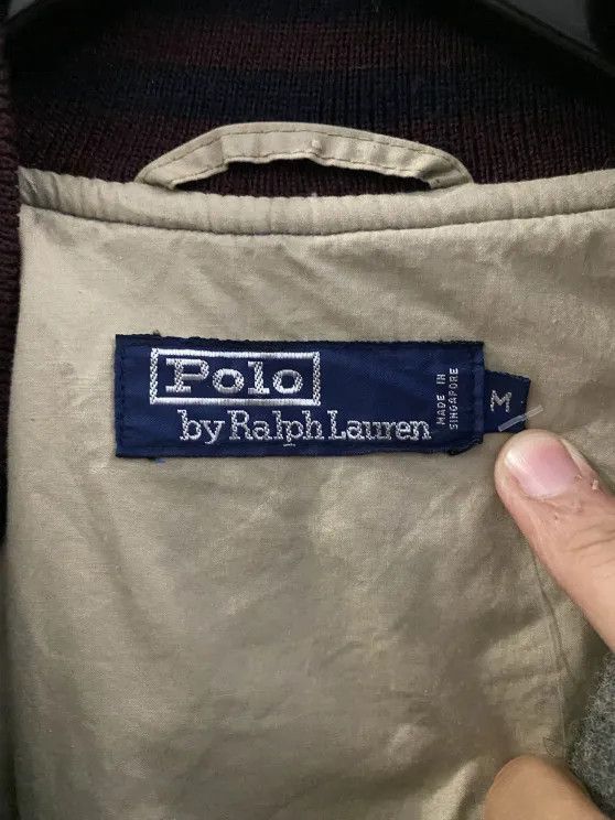 Polo Ralph Lauren POLO RALPH LAUREN WOOL VARSITY JACKET Size US M / EU 48-50 / 2 - 2 Thumbnail