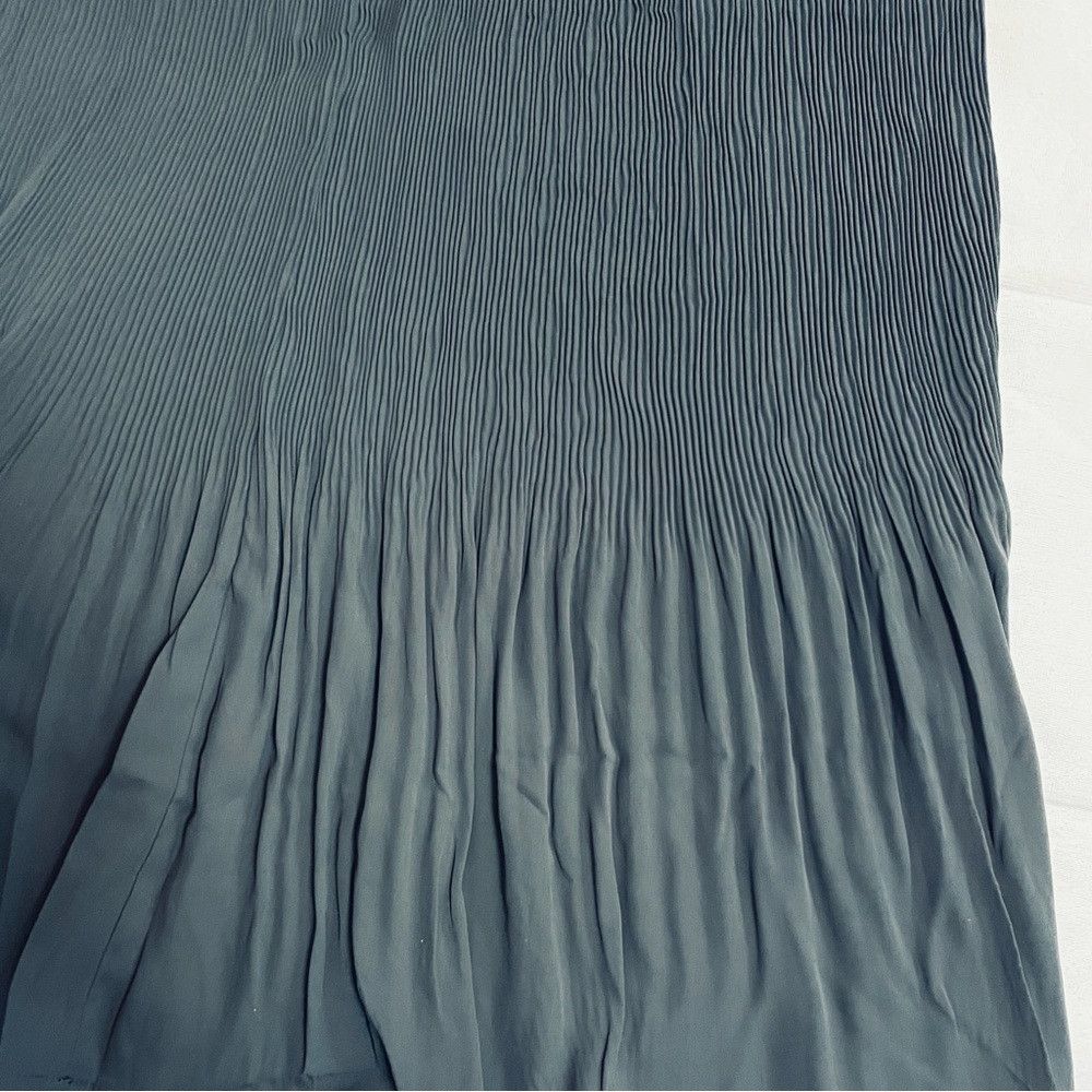 Adrianna Papell NWT New $99 Adrianna Papell Black Release Pleat Midi Skirt Size 32" / US 10 / IT 46 - 5 Thumbnail