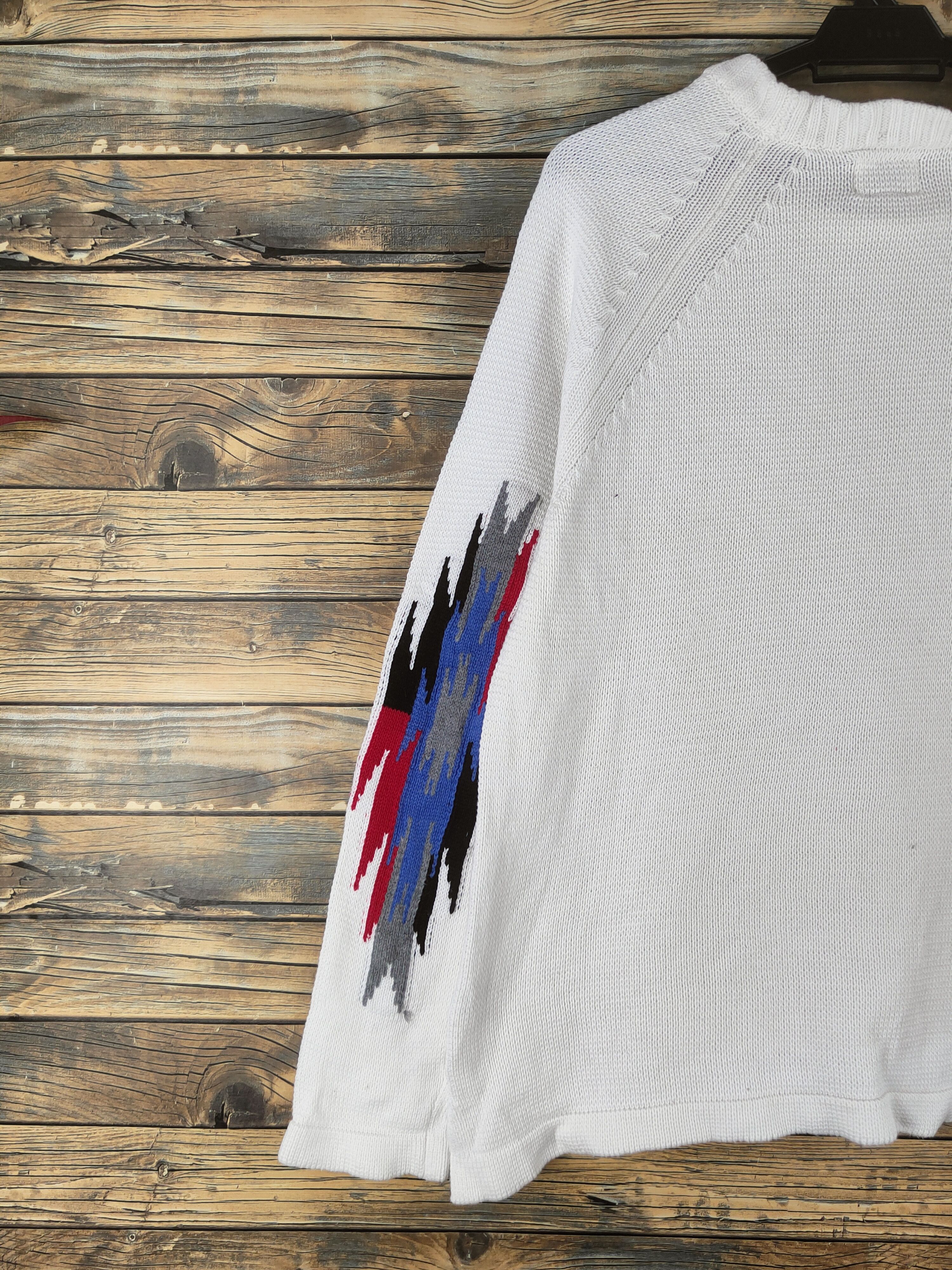 Vans DL Vans White Knitwear Sweatshirts #46-128 Size US M / EU 48-50 / 2 - 9 Thumbnail