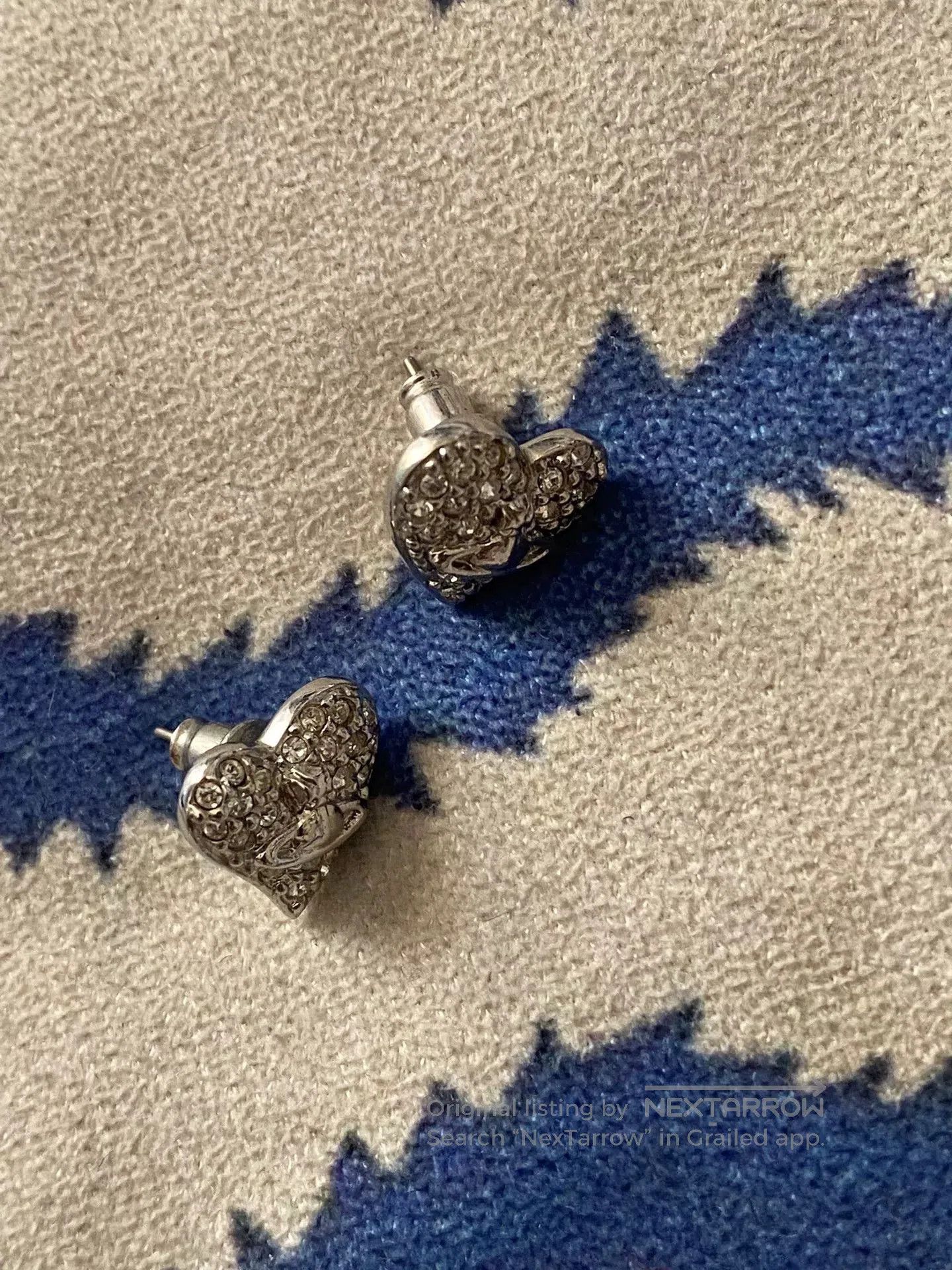 Vivienne Westwood vivienne westwood heart-shaped diamond earrings. Size ONE SIZE - 2 Thumbnail