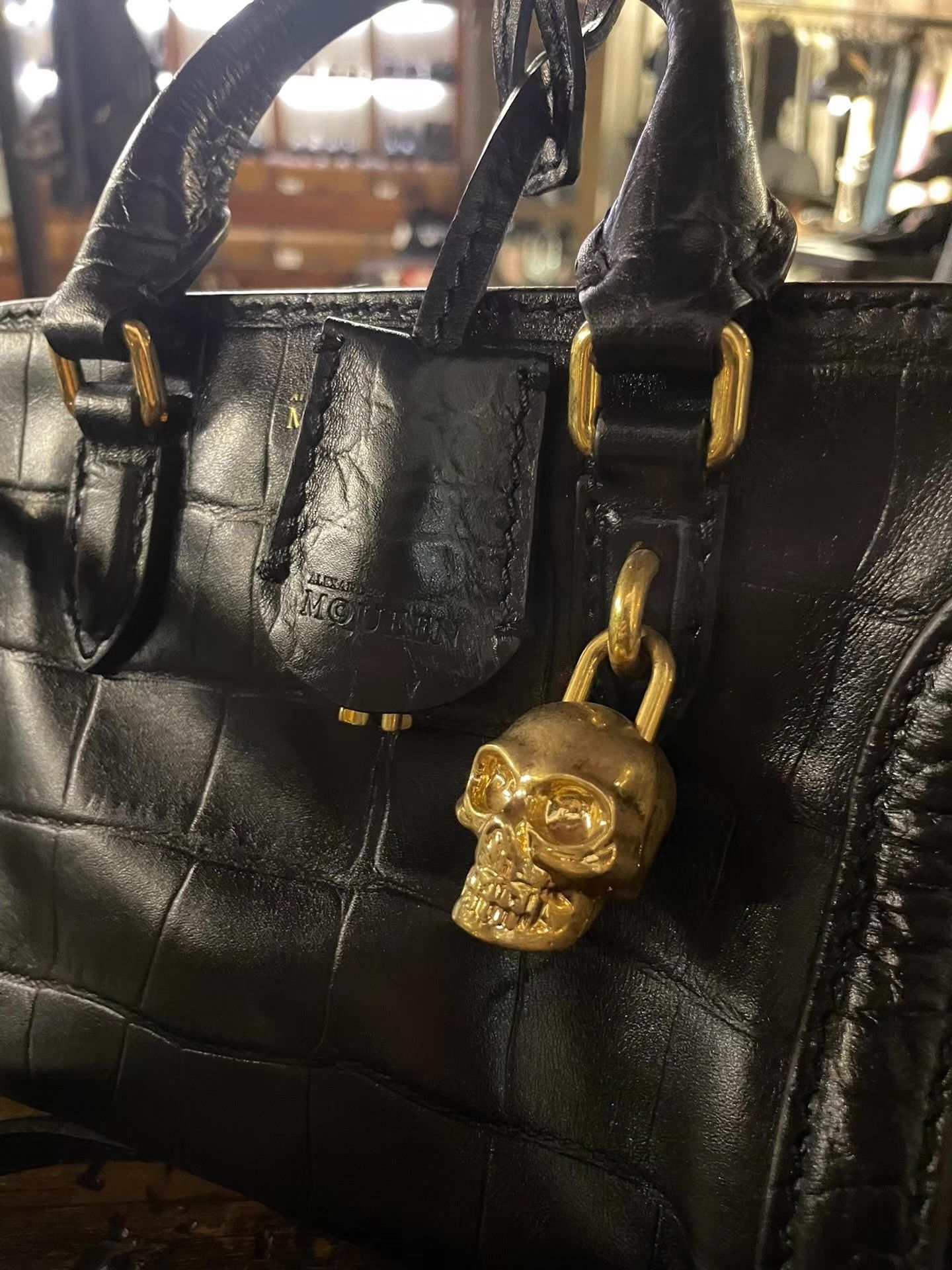 Alexander McQueen Alexander McQueen Padlock Skull Bag。Ｑ25 Size ONE SIZE - 5 Thumbnail