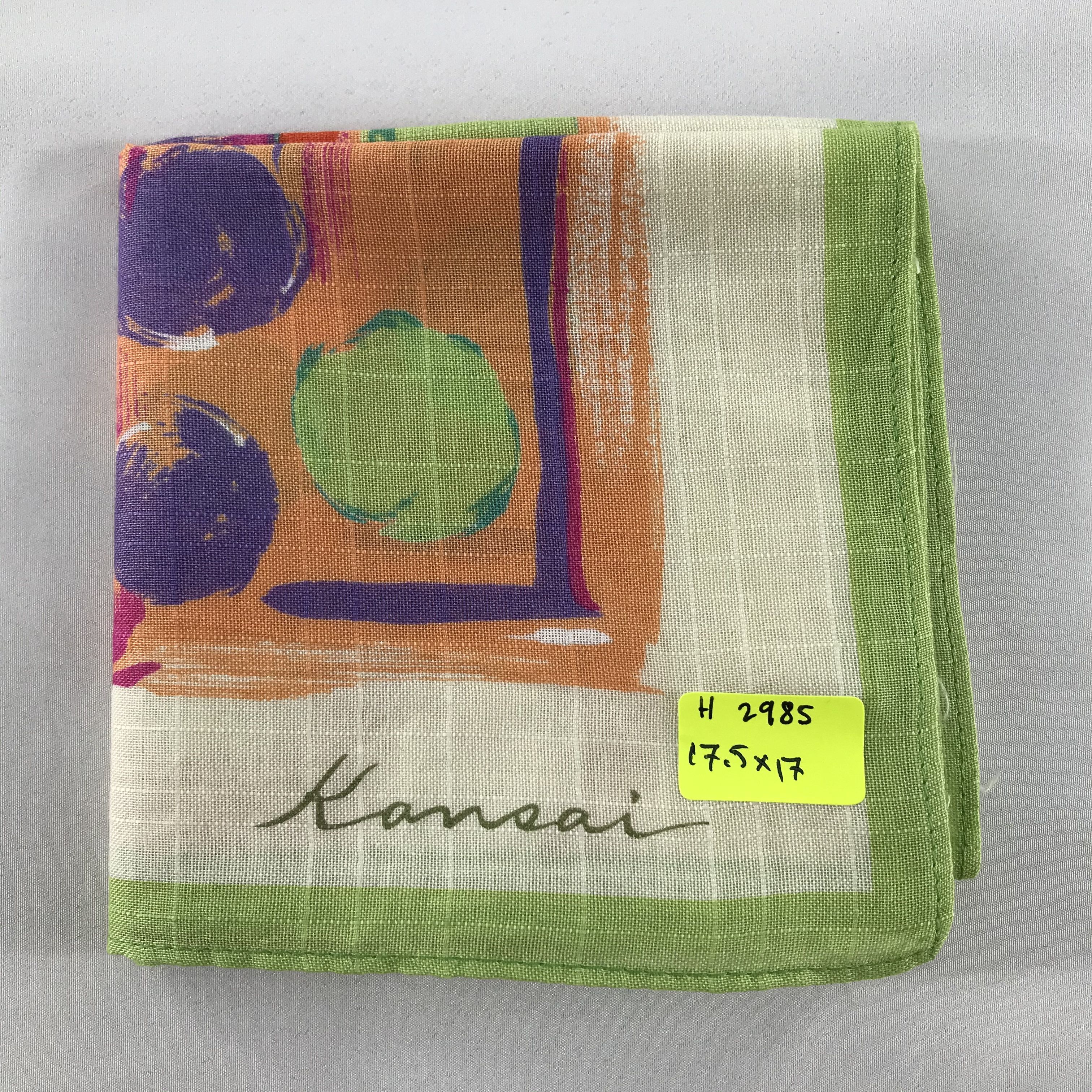 Kansai Yamamoto × Vintage Kansai Yamamoto Art Bandana/ Handkerchief / Neckerchief Size ONE SIZE - 5 Thumbnail