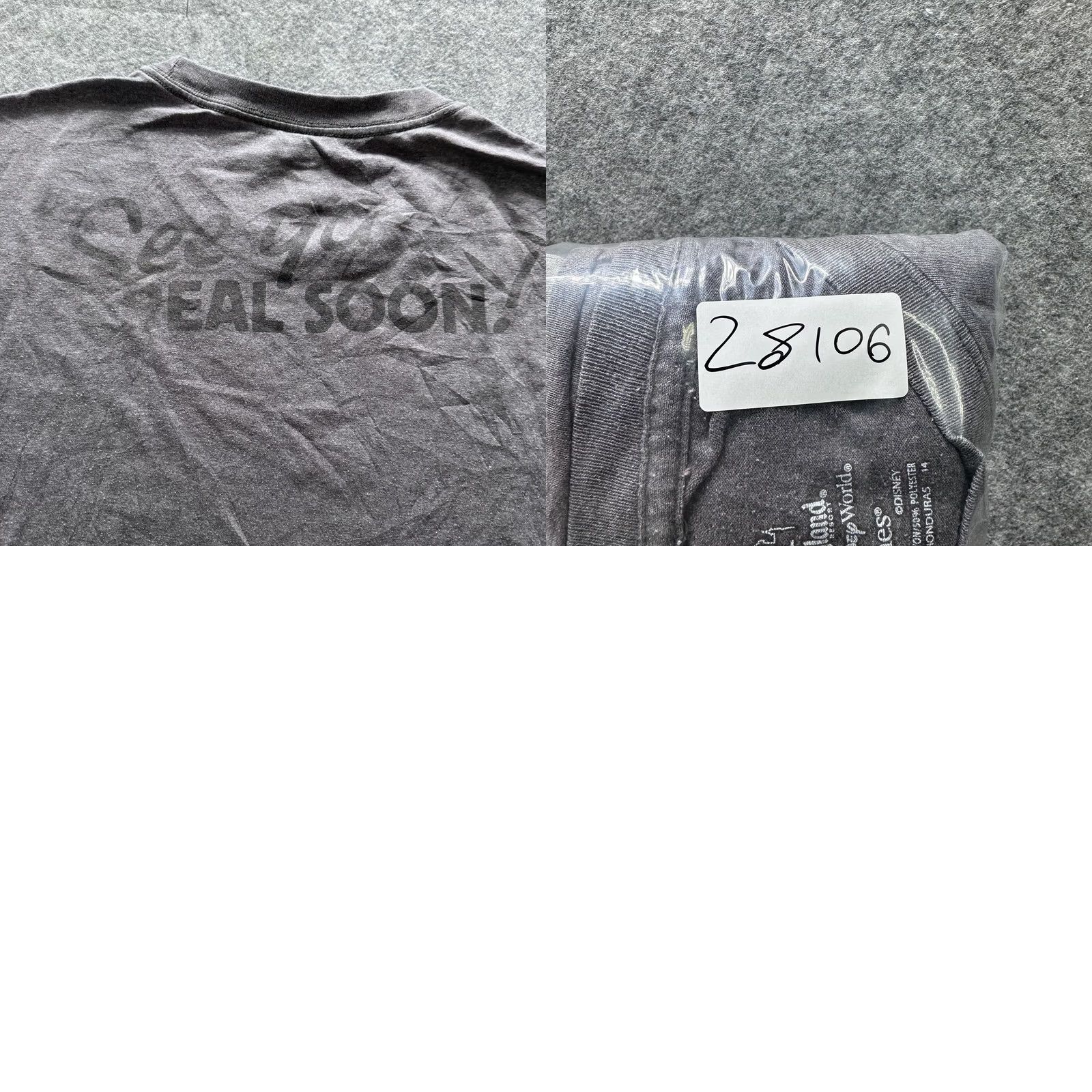 Hanes Hanes Shirt Mens 2XL Gray Mickey Mouse Disney Sleeveless Graphic Tee Disneyland Mammoth? Size US XXL / EU 58 / 5 - 8 Thumbnail