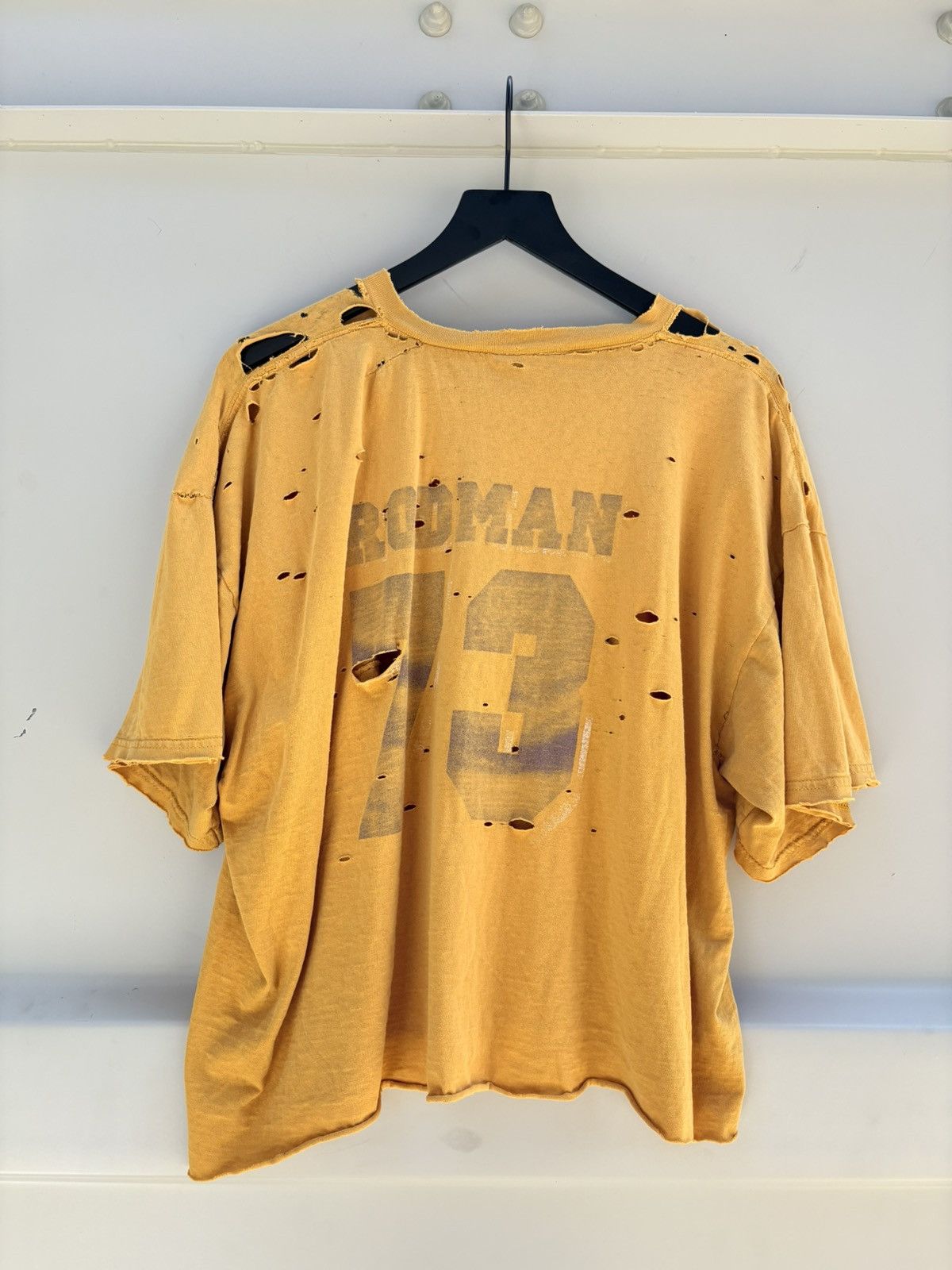 Vintage Thrashed Lakers Rodman Faded Distressed Shirt GRUNGE Band Size US L / EU 52-54 / 3 - 2 Thumbnail
