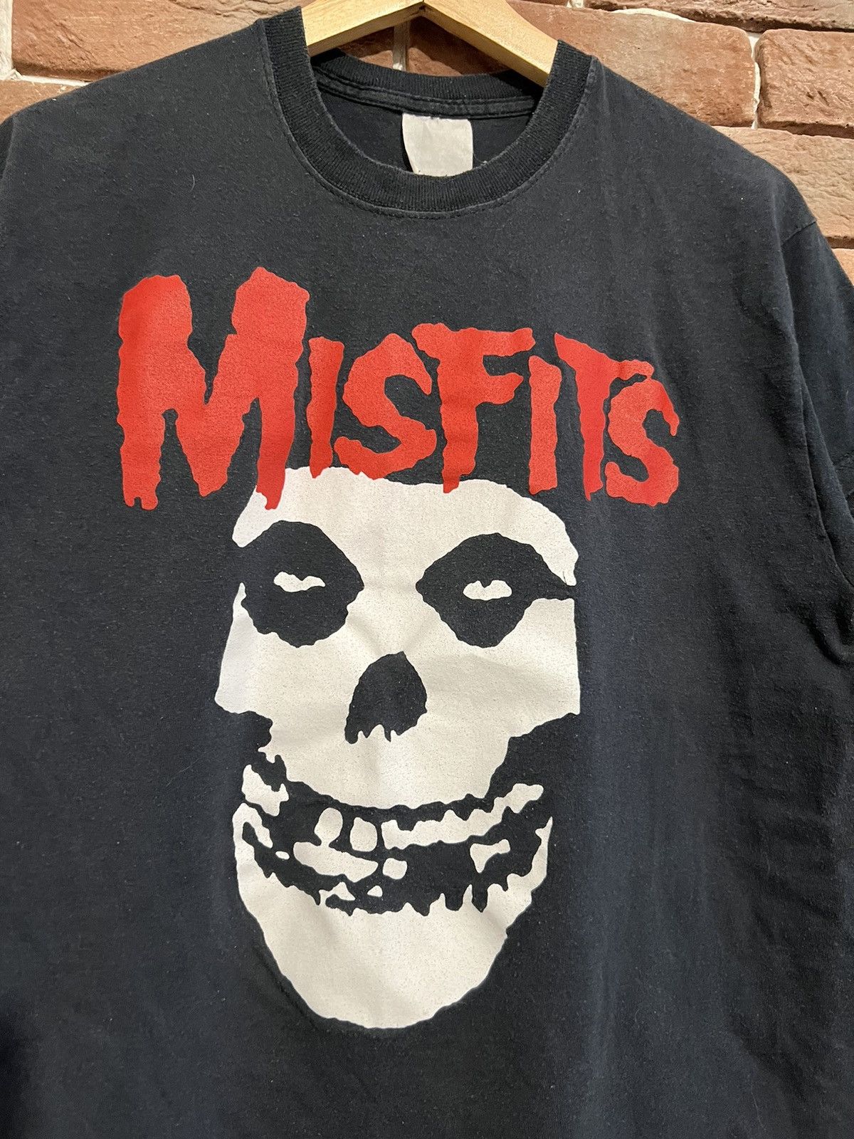 Band Tees Rare Vintage 90s Misfits Fiend Club Post Punk Band Tee Skull Size US M / EU 48-50 / 2 - 3 Thumbnail