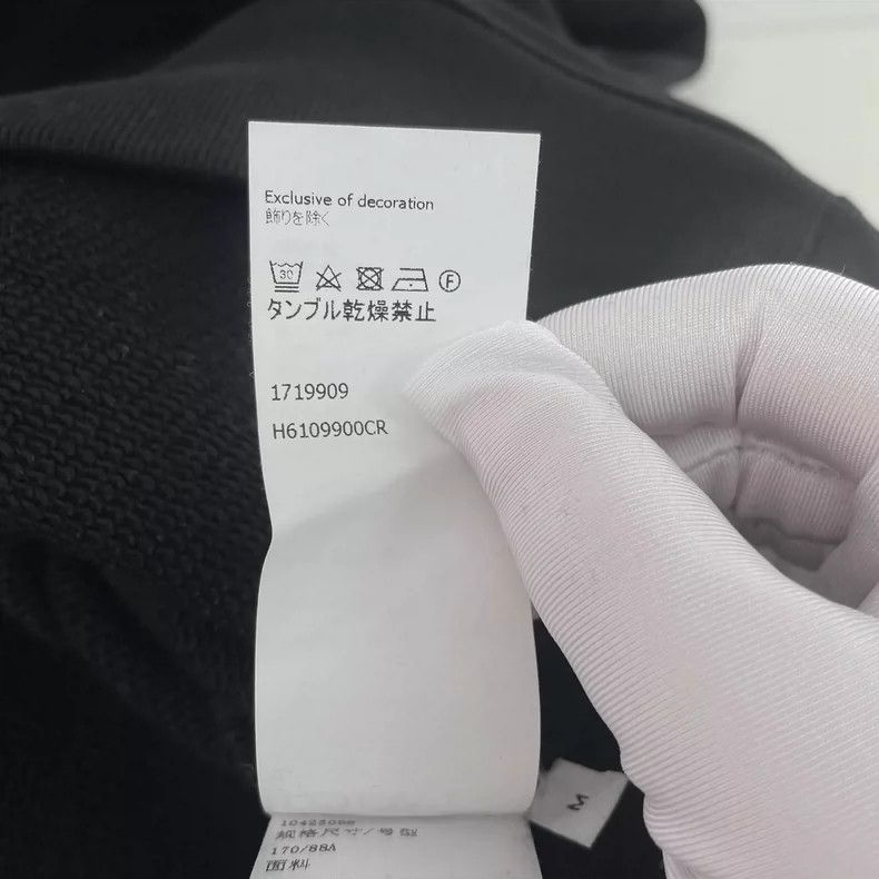 Loewe LOEWE Black round neck hoodie Size M / US 6-8 / IT 42-44 - 8 Thumbnail