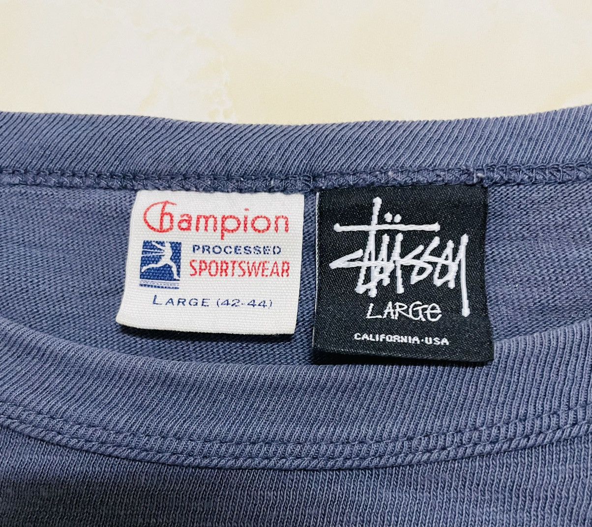 Stussy VINTAGE STUSSY X CHAMPION PHOTO TEE LAURA SHIRTS Size US L / EU 52-54 / 3 - 9 Thumbnail