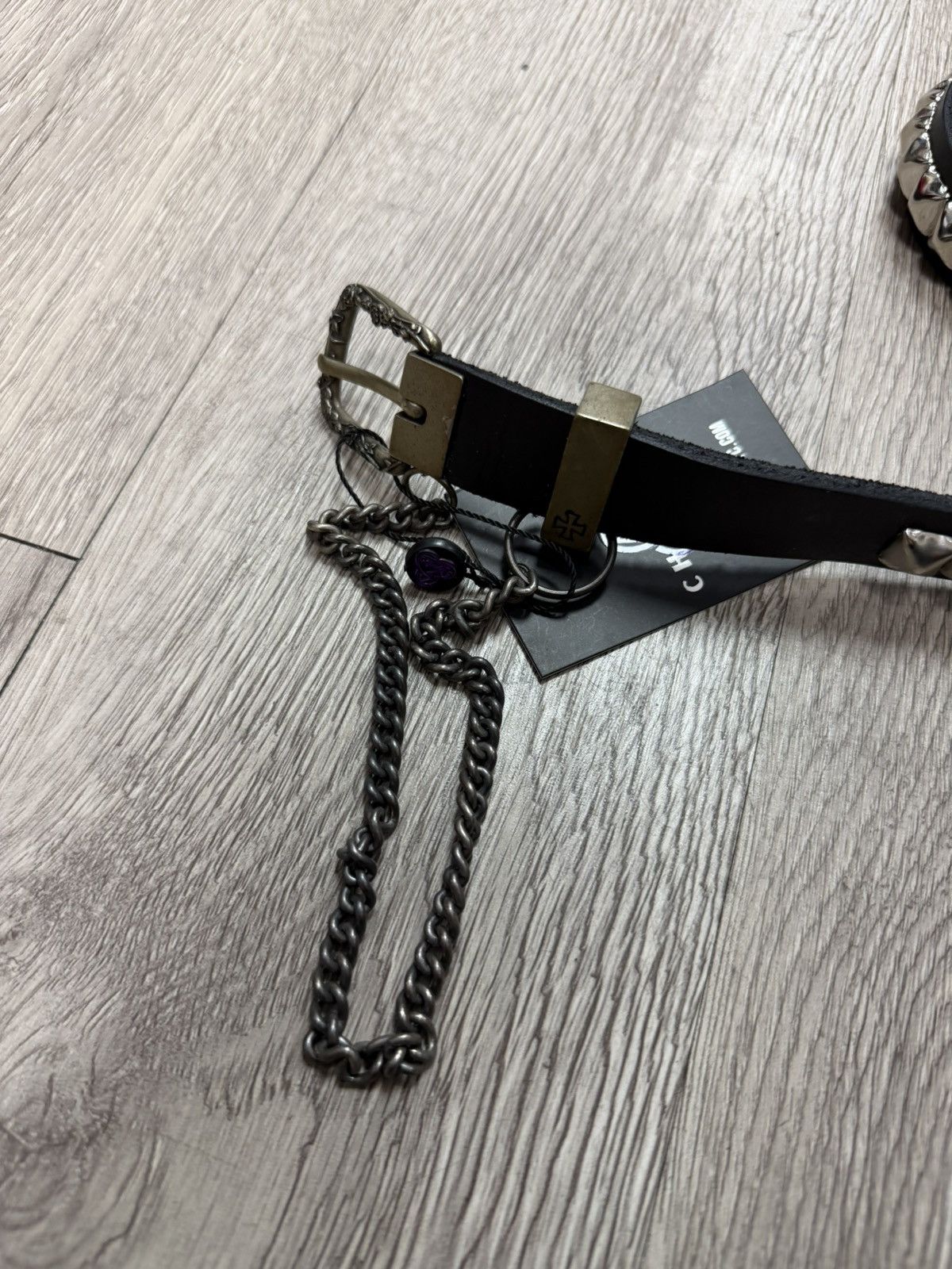 Enfants Riches Deprimes ERD Rose Belt With Stud (105) New Enfant Riches Deprimes Size 36 - 2 Thumbnail