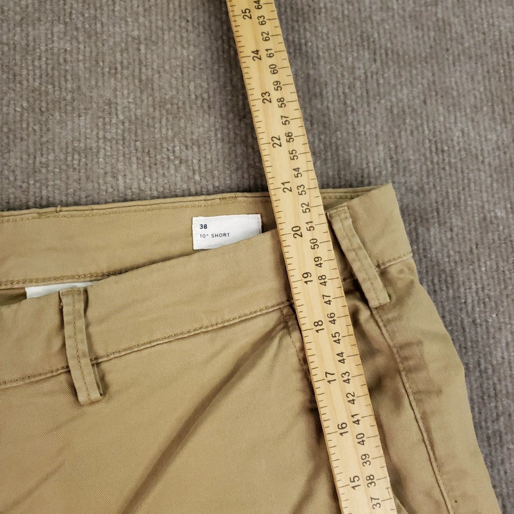 Gap Gap Men's Brown Chino Shorts 38 Casual Pockets Flat Front Stretch 9 Ininseam Preppy Style Vintage No N/A Size US 38 / EU 54 - 5 Thumbnail