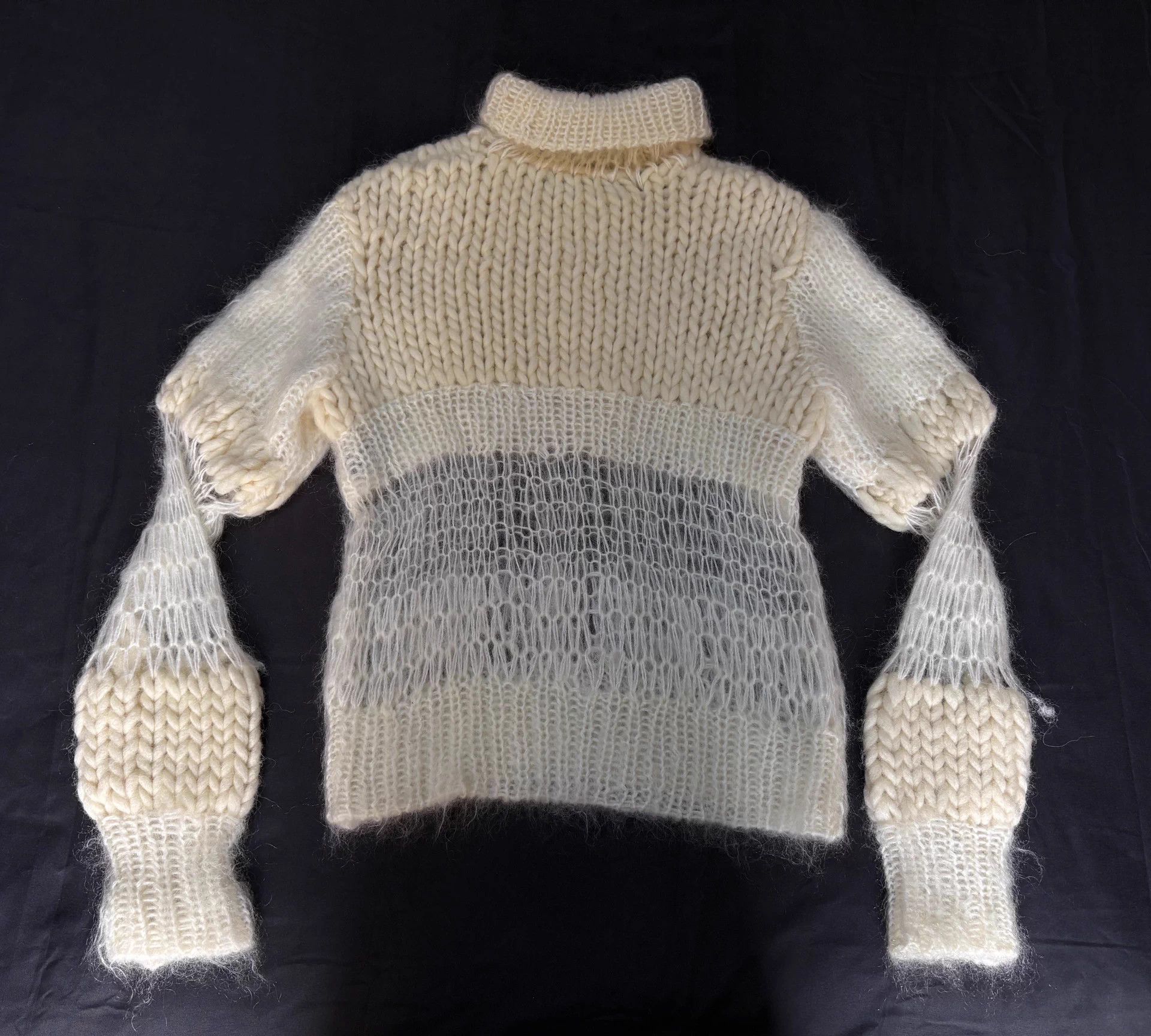 Undercover Undercover Patchwork Knit Sweater Stretchy Size M / US 6-8 / IT 42-44 - 8 Thumbnail