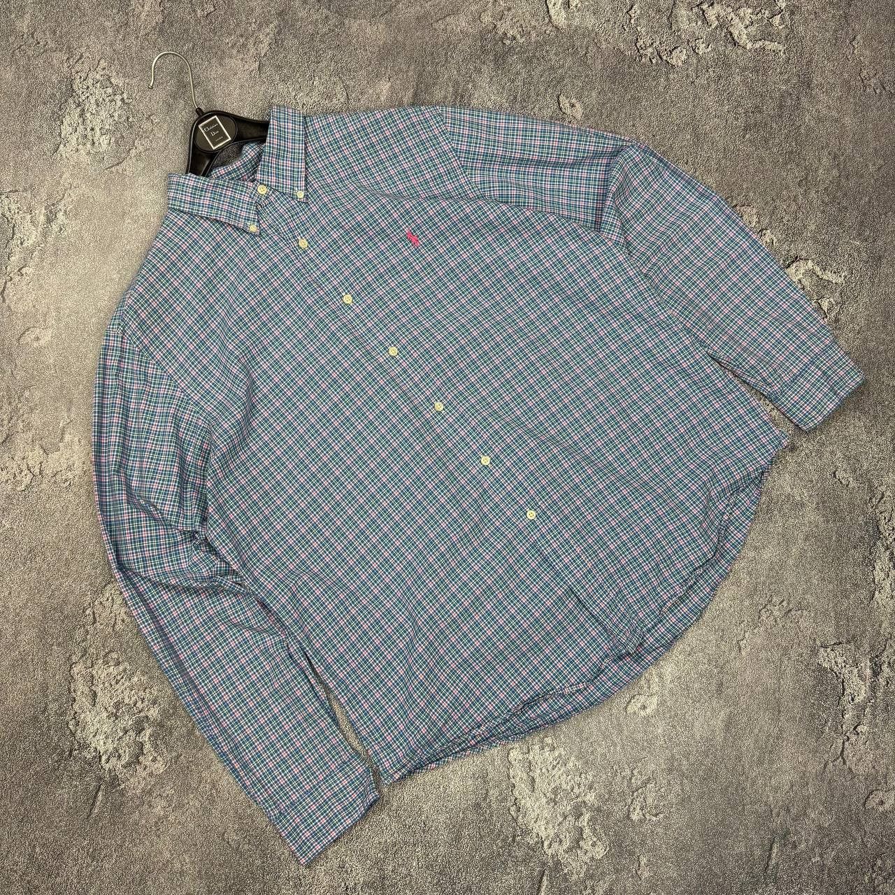 Polo Ralph Lauren Vintage Polo Ralph Lauren plaid shirt logo size XL Size US XL / EU 56 / 4 - 1 Thumbnail
