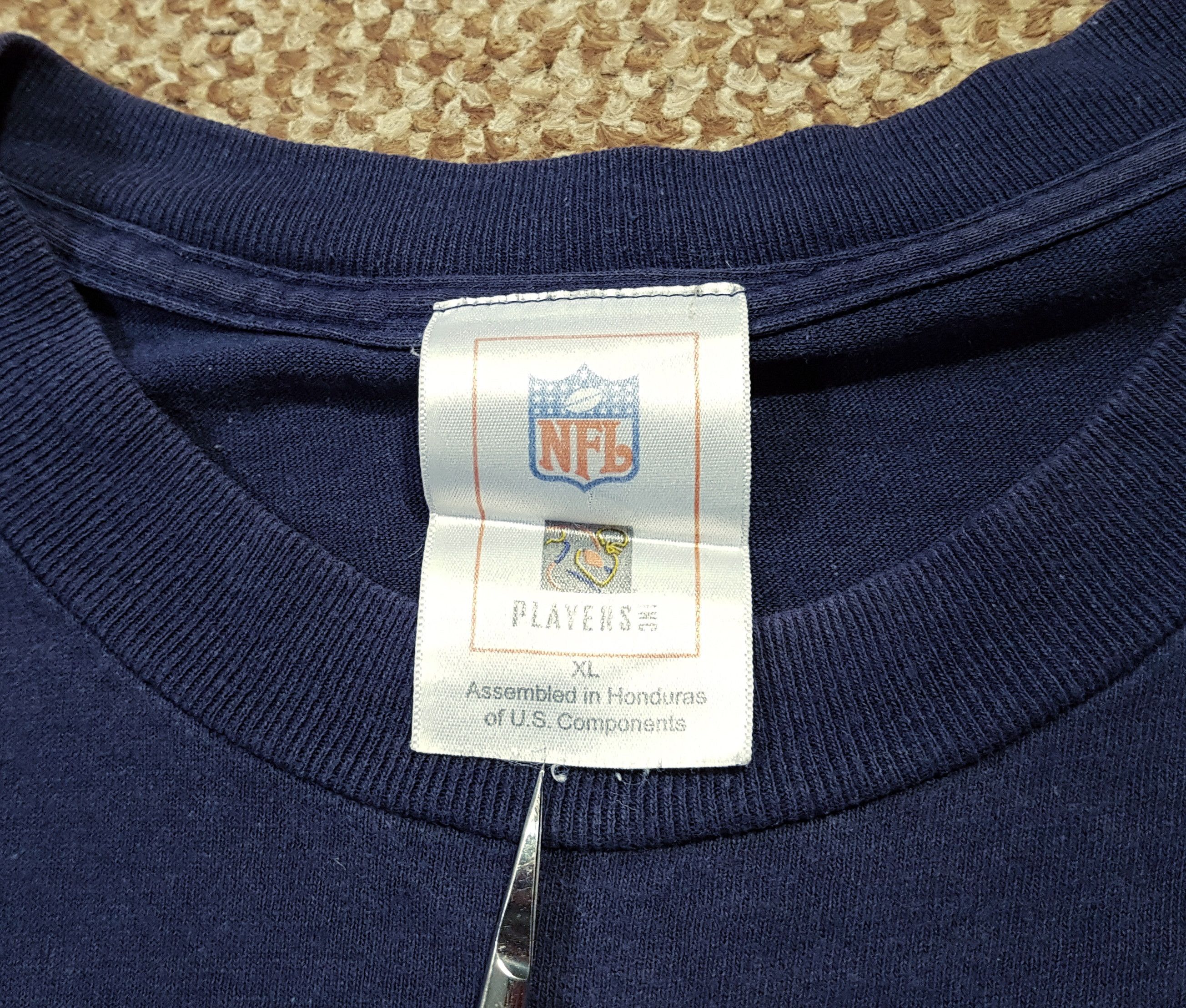 NFL NFL Vintage Ed McCaffrey Denver Broncos Fortitude T Shirt XL Size US XL / EU 56 / 4 - 9 Thumbnail