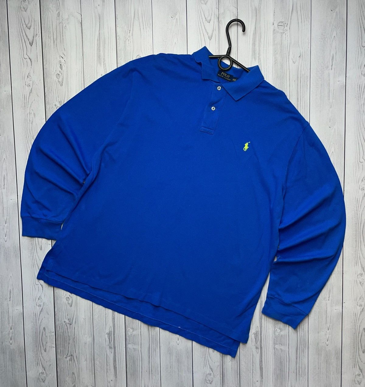 Polo Ralph Lauren × Vintage Vintage polo Ralph Lauren size XXL logo blue Size US XXL / EU 58 / 5 - 1 Thumbnail